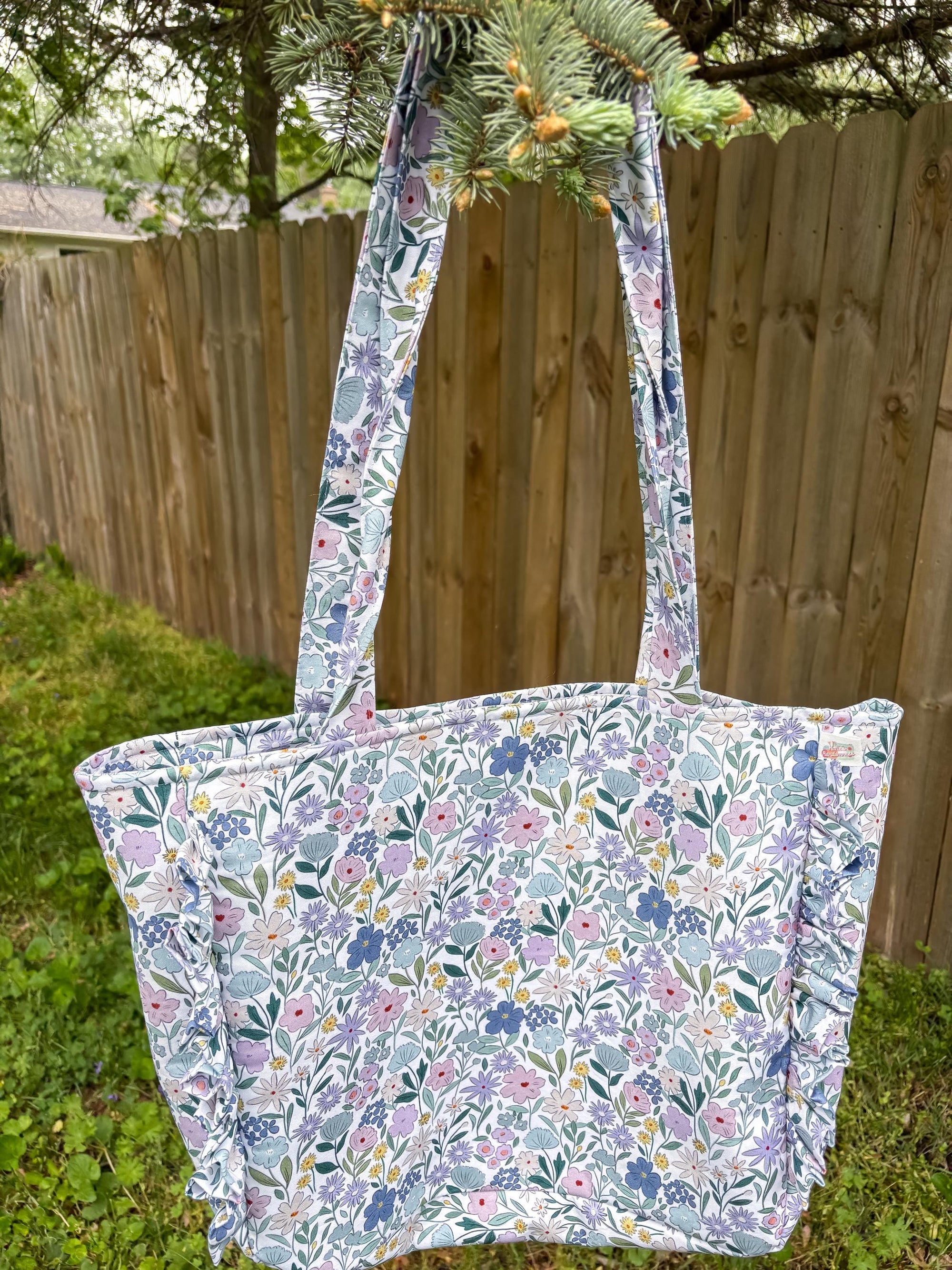 Jumbo Ruffle Weekender Bag