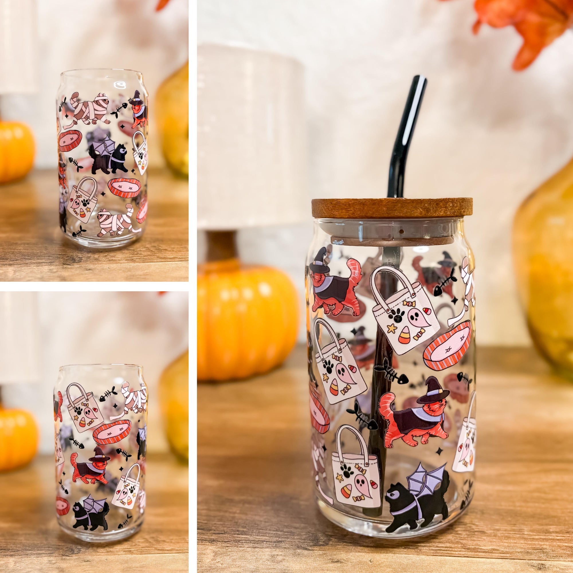 Fall/Spooky Season 16oz Cups *Multiple Designs!!