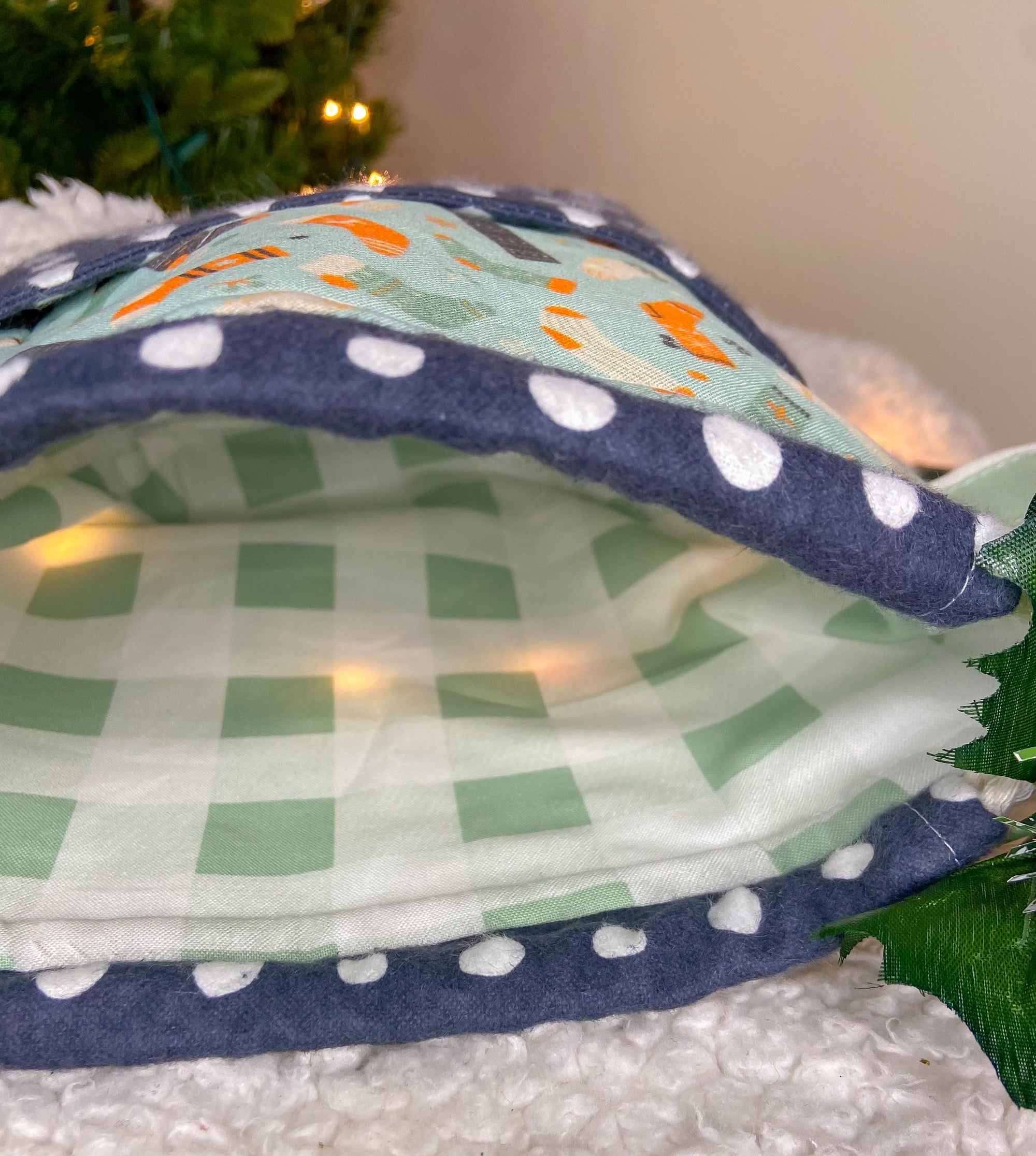 Cozy Toes Project Bag with Pocket