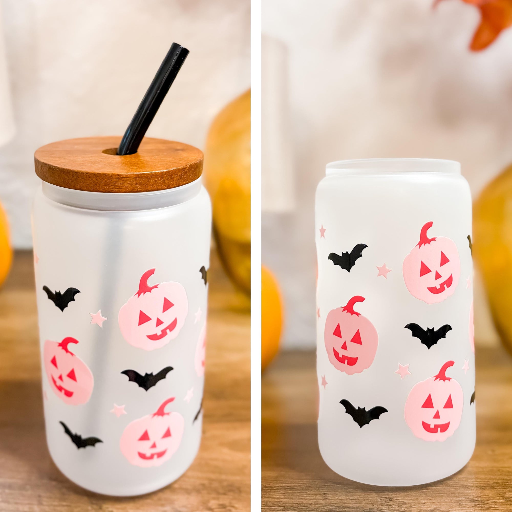 More Fall/Spooky Season 16oz Cups *Multiple Designs!!