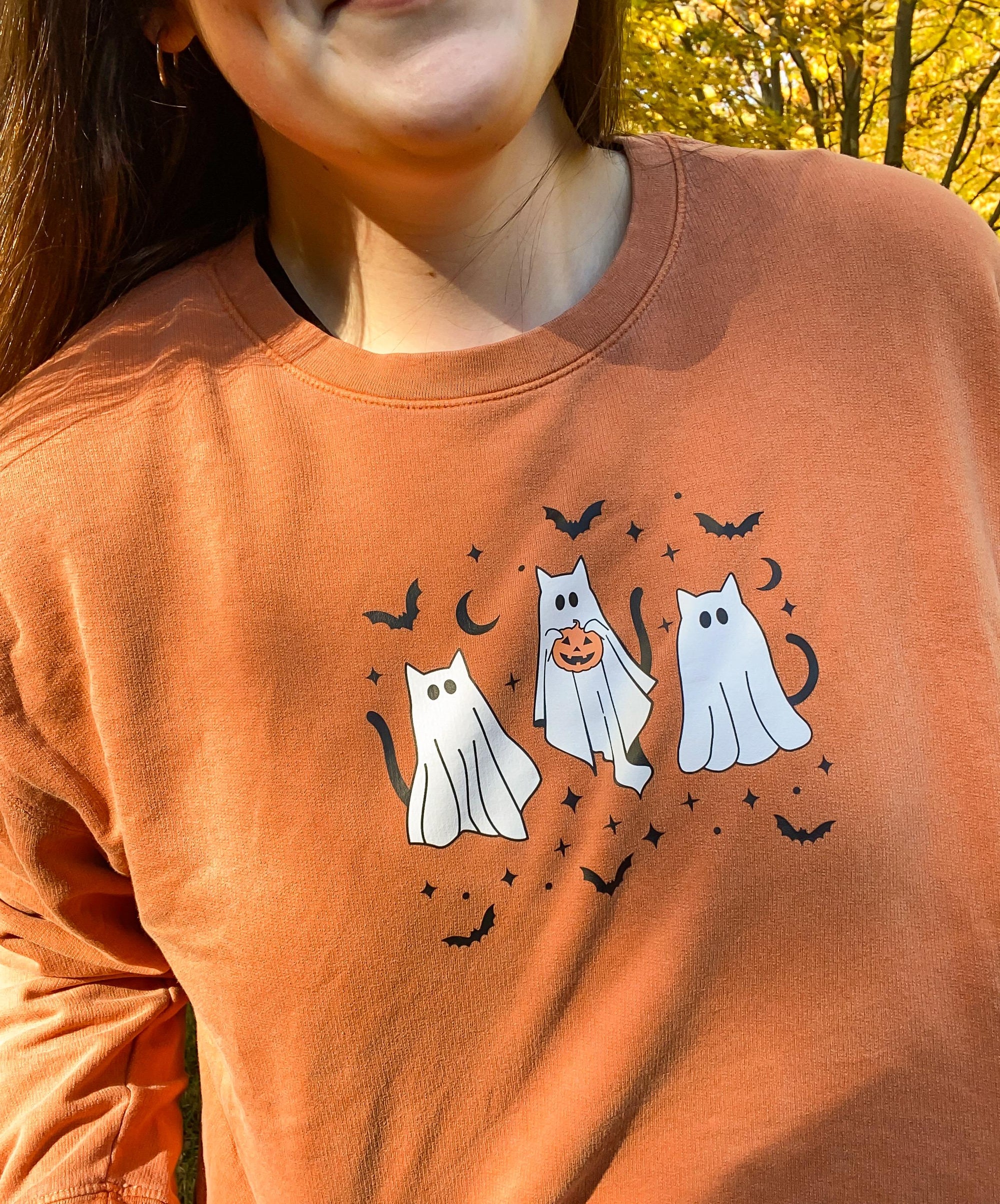 Spooky Cat Sweatshirt