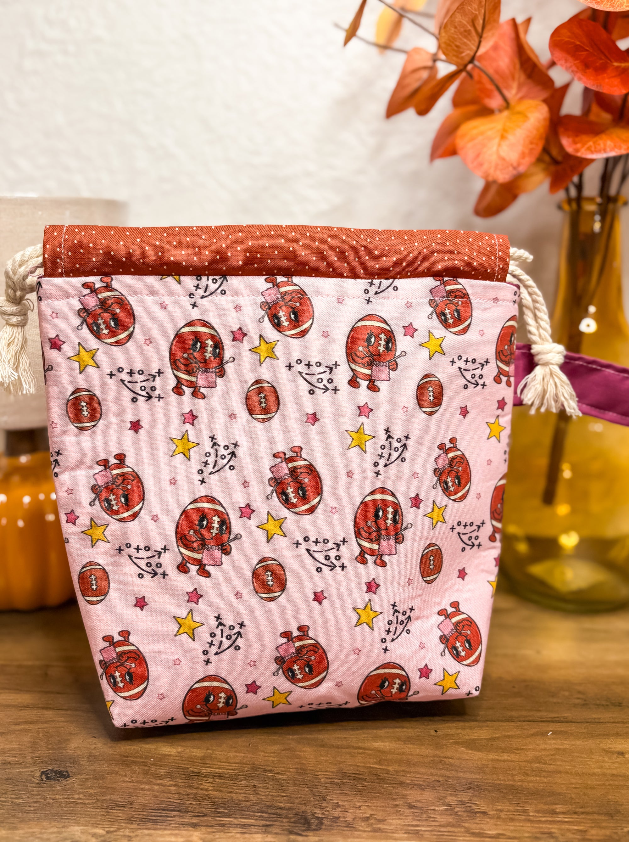 PREORDER* Pig Skin Party *Official* Drawstring Project Bag with Pocket