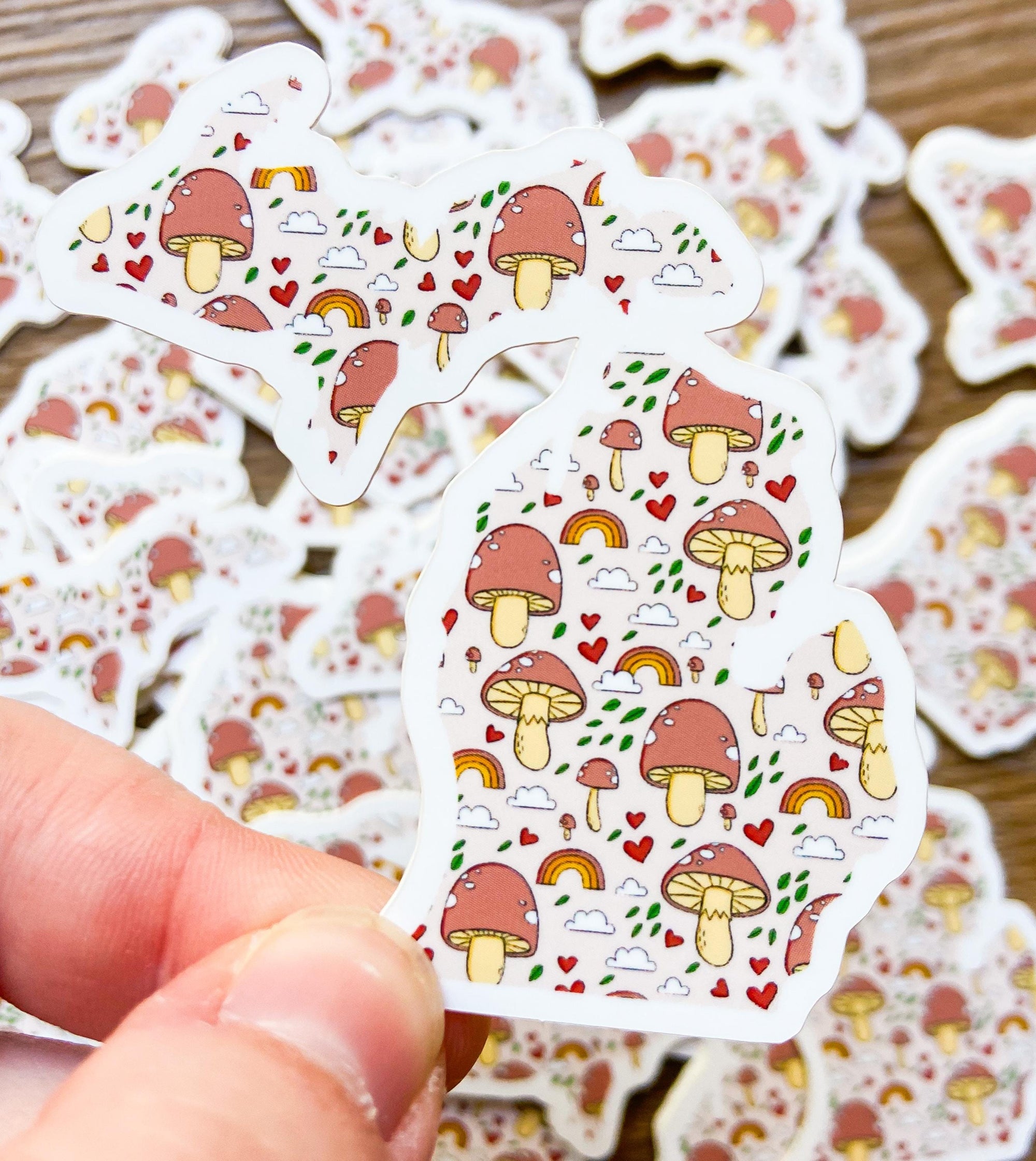 Groovy Michigan Sticker