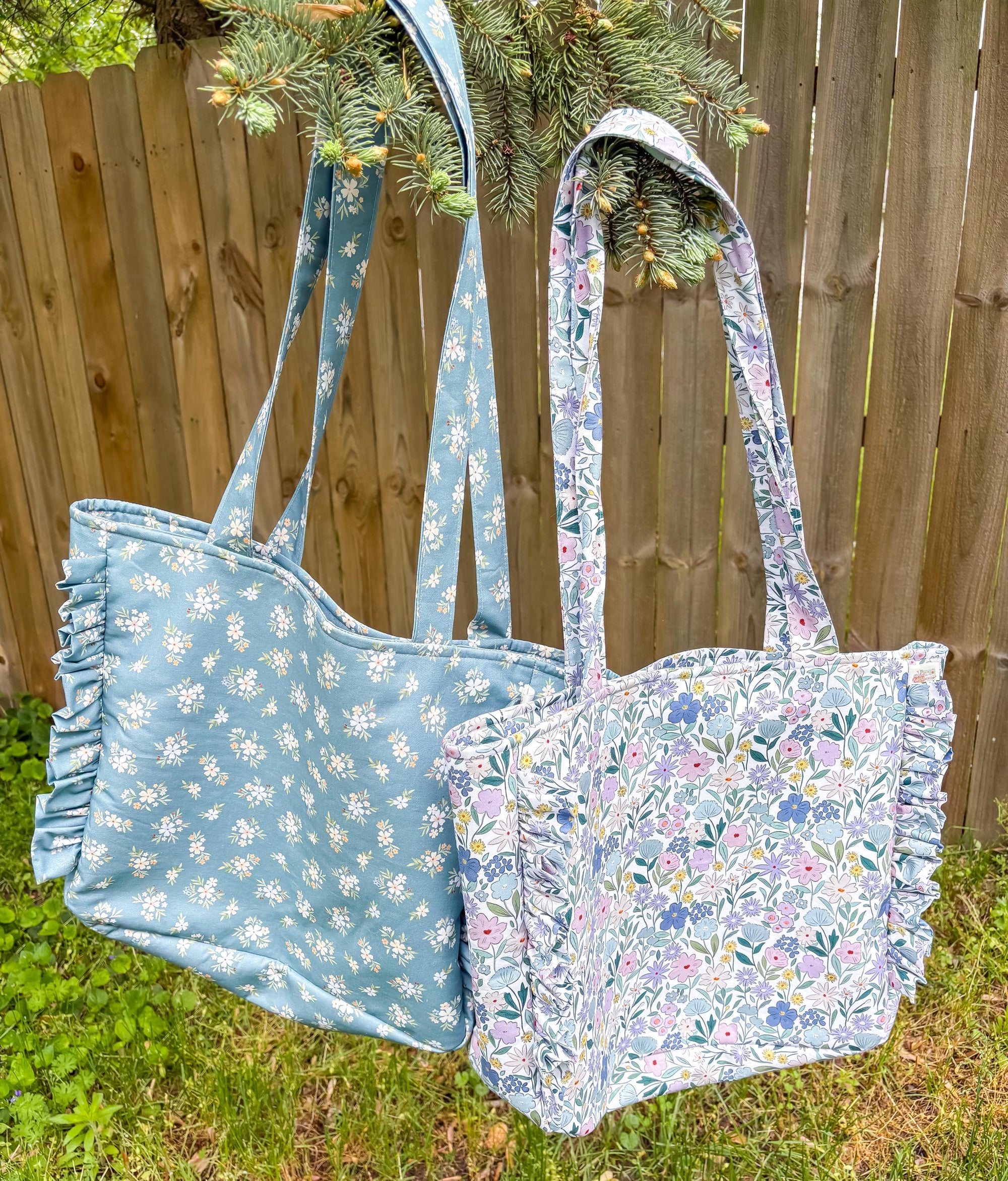 Jumbo Ruffle Weekender Bag