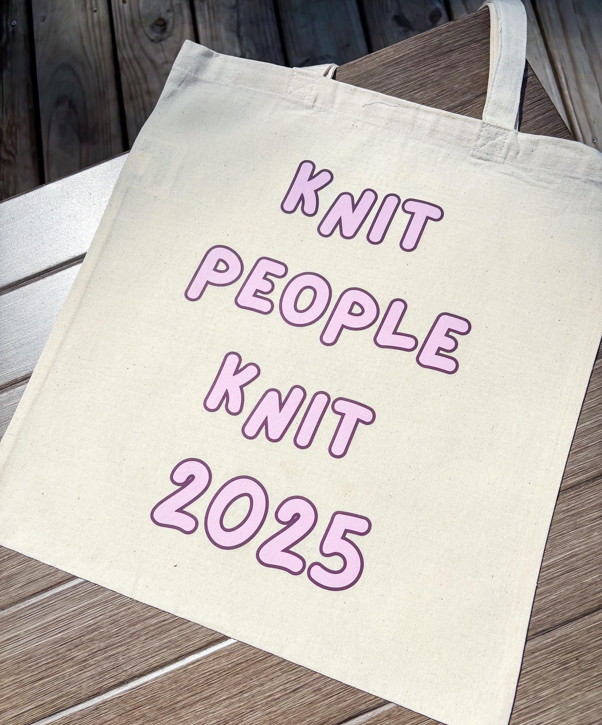 In Stars Hollow/Knit People Knit 2025 Canvas Bag
