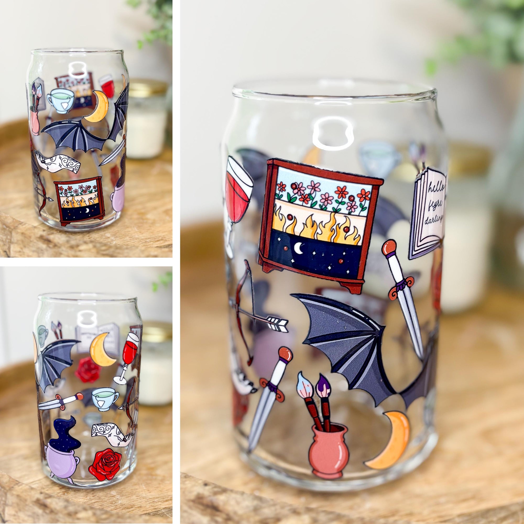 Fantasy Fans 16oz Cup *Multiple Designs!!