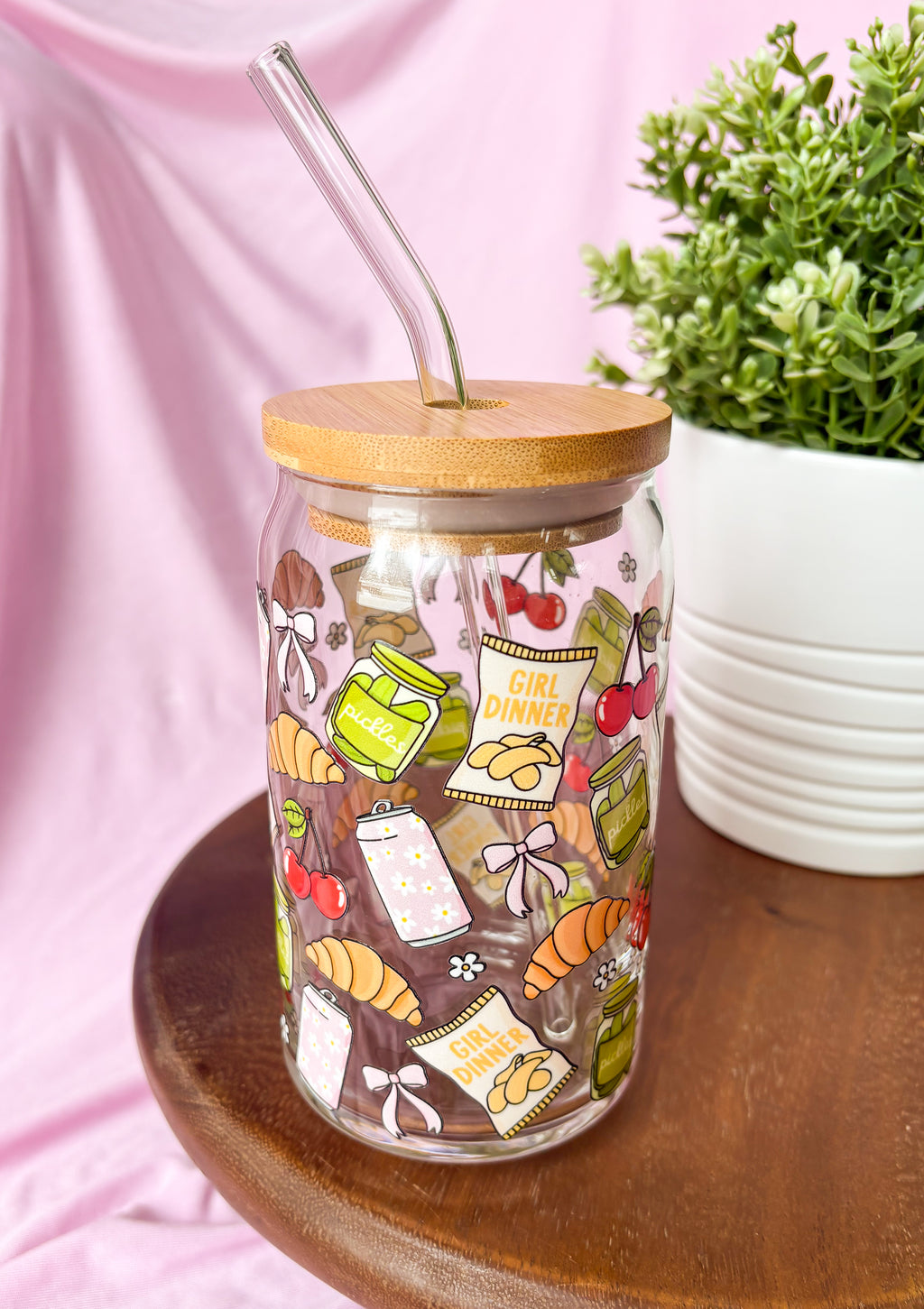 Girl Dinner 16oz Cup