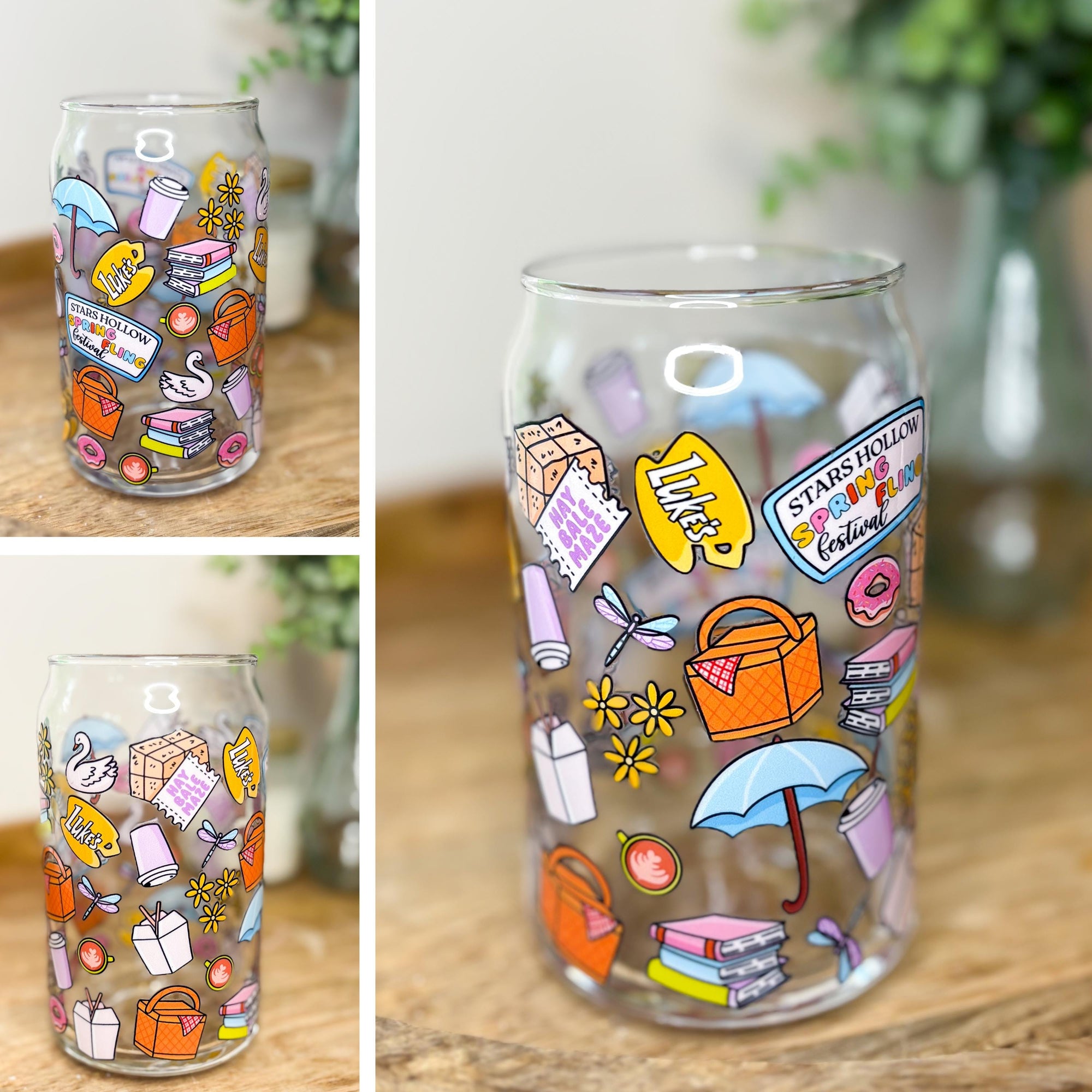 In Stars Hollow 16oz Cups *Multiple Designs!!