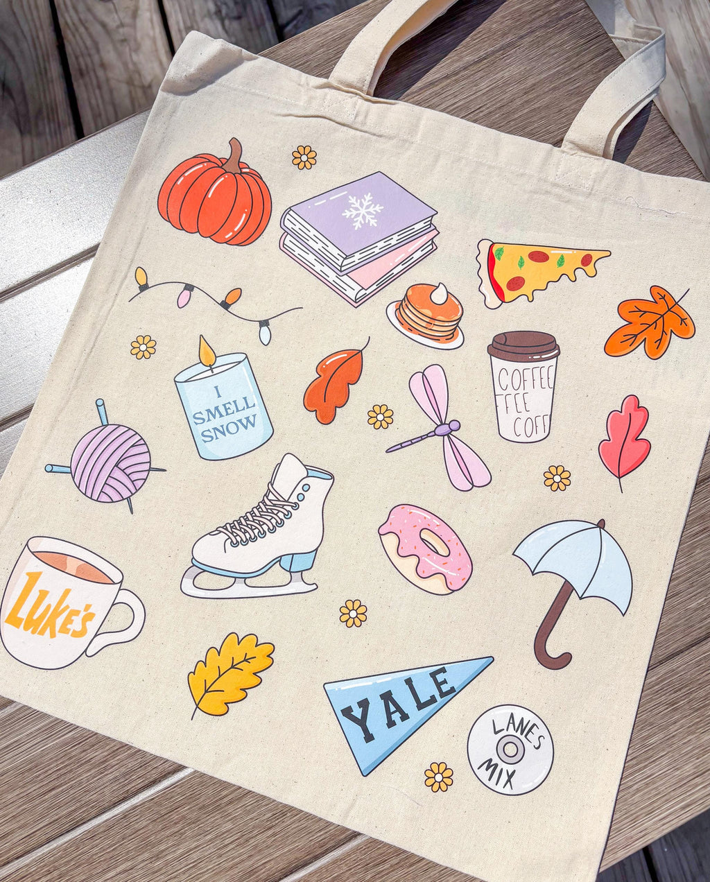 In Stars Hollow/Knit People Knit 2025 Canvas Bag