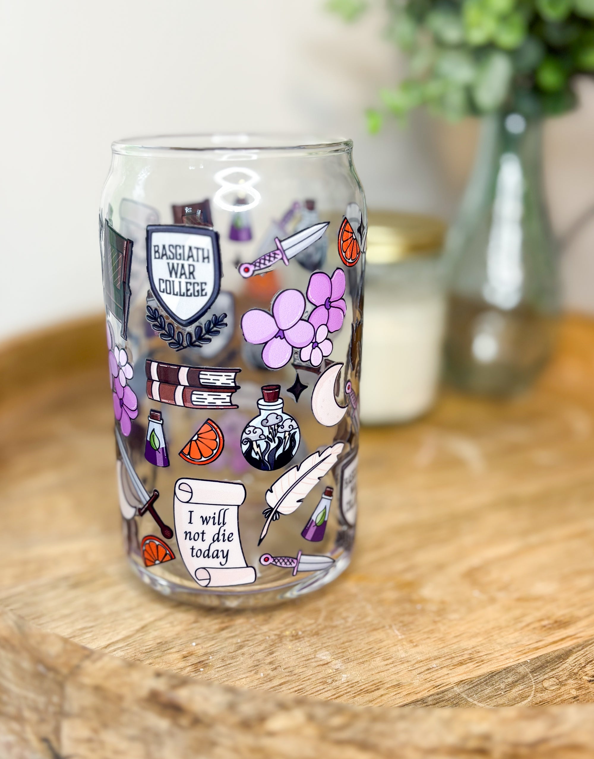 I Will Not Die Today 16oz Cup