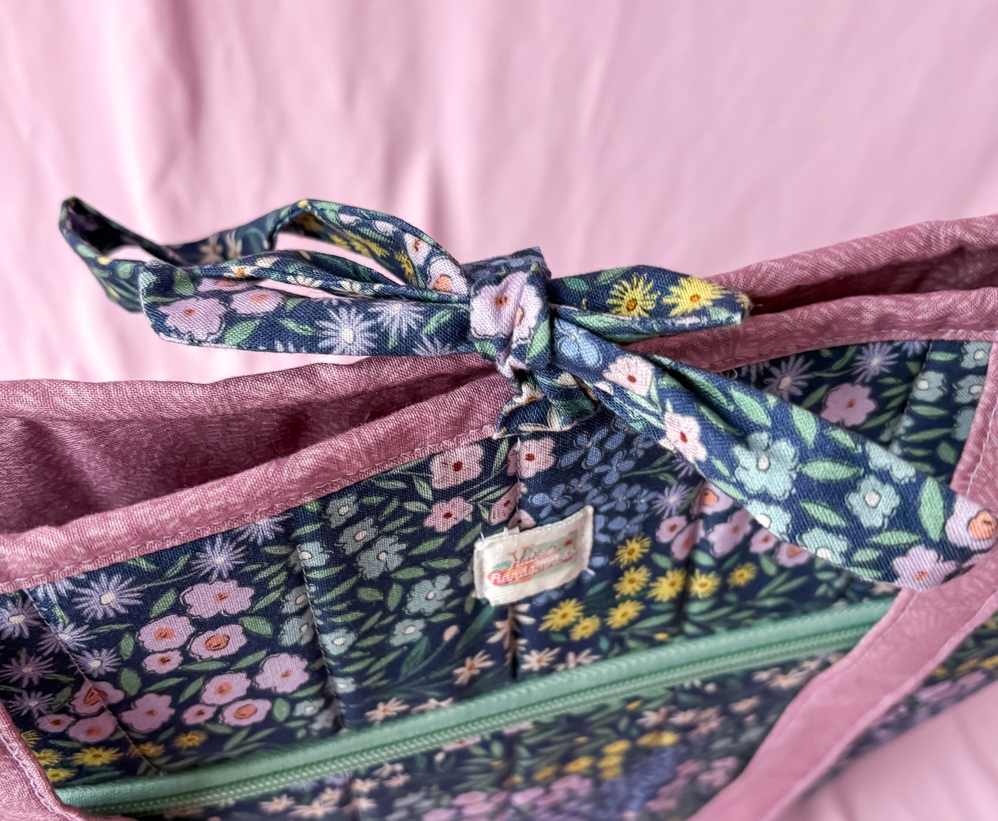 Purple Meadow Tote/Large Purse