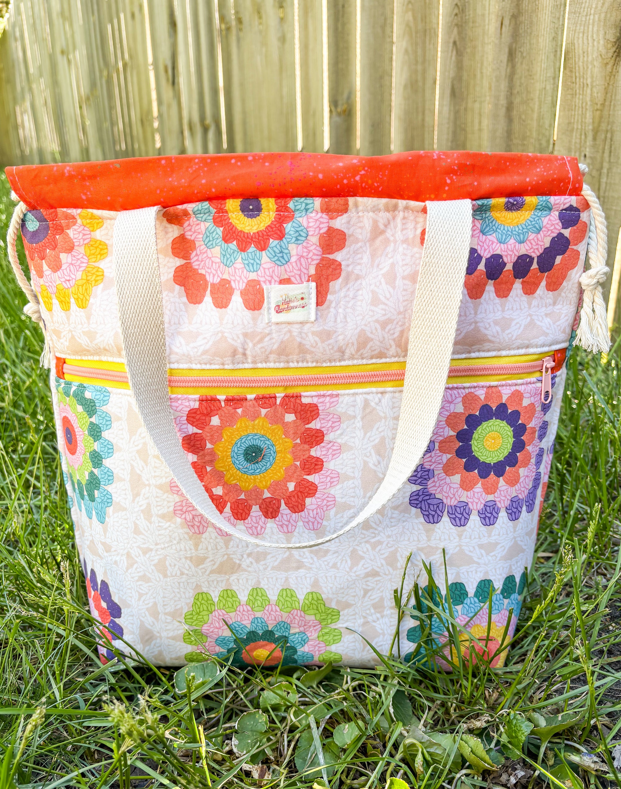 Crocheter’s Dream Sweater or Blanket OOAK Project Bag
