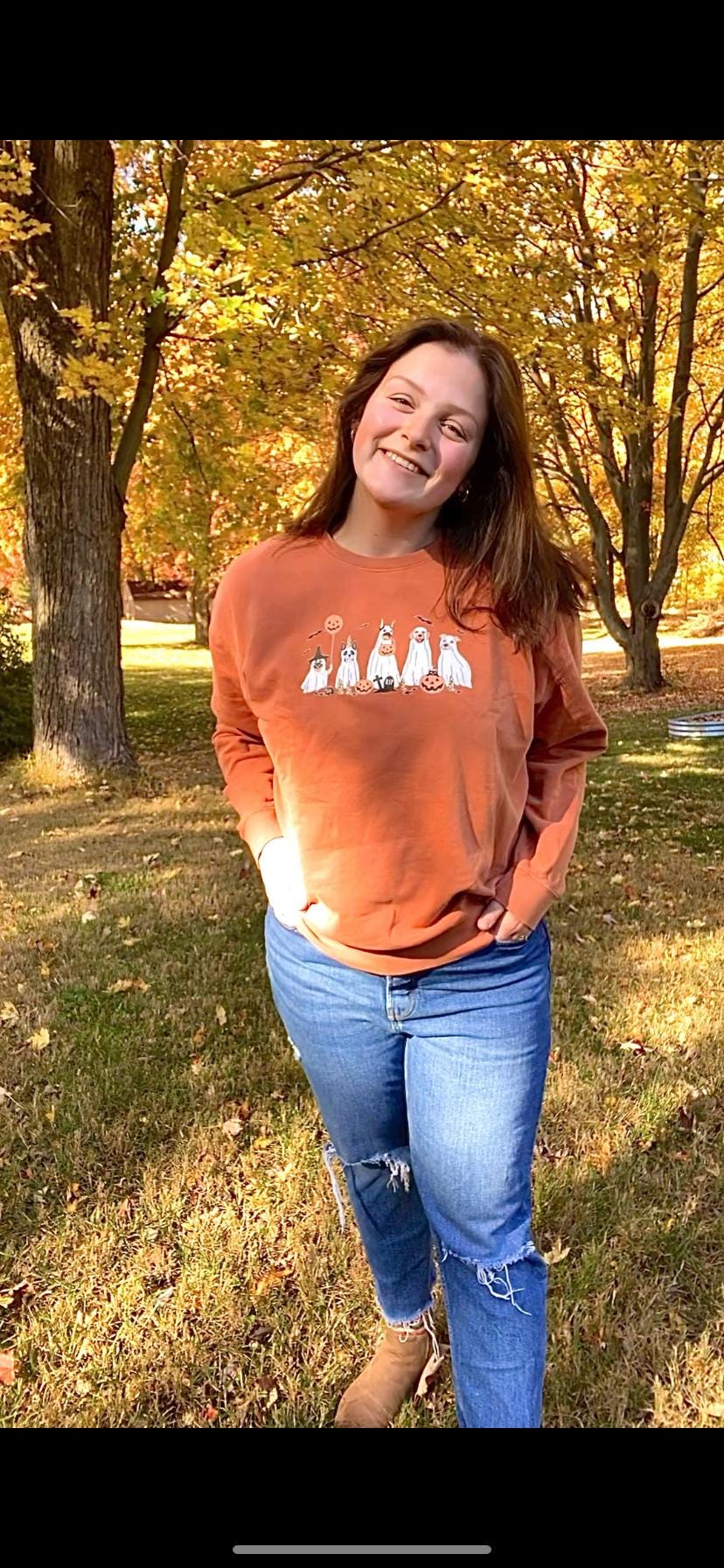 Spooky Dog Sweatshirt