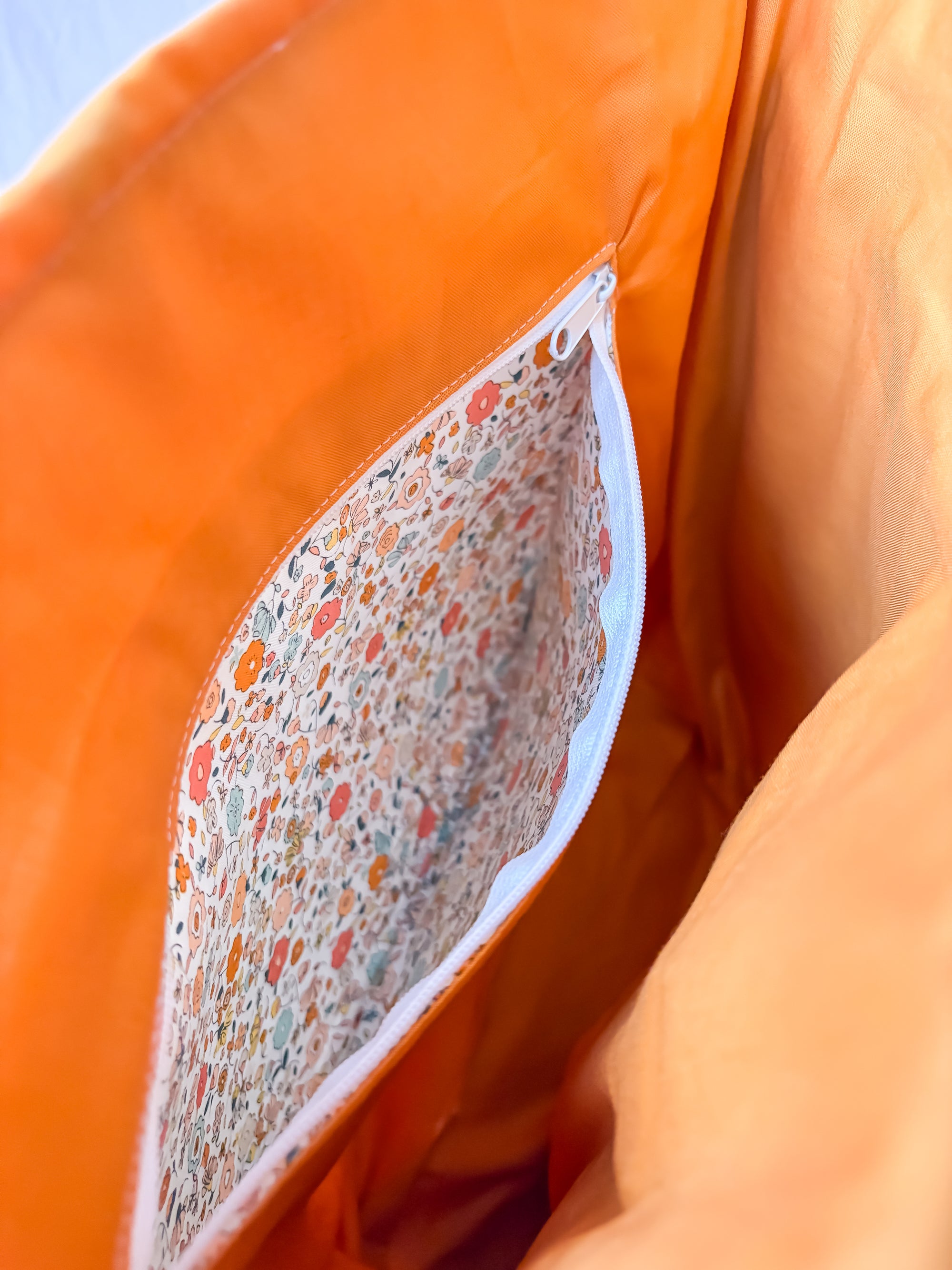 Summer Floral Tote Bag/Large Purse