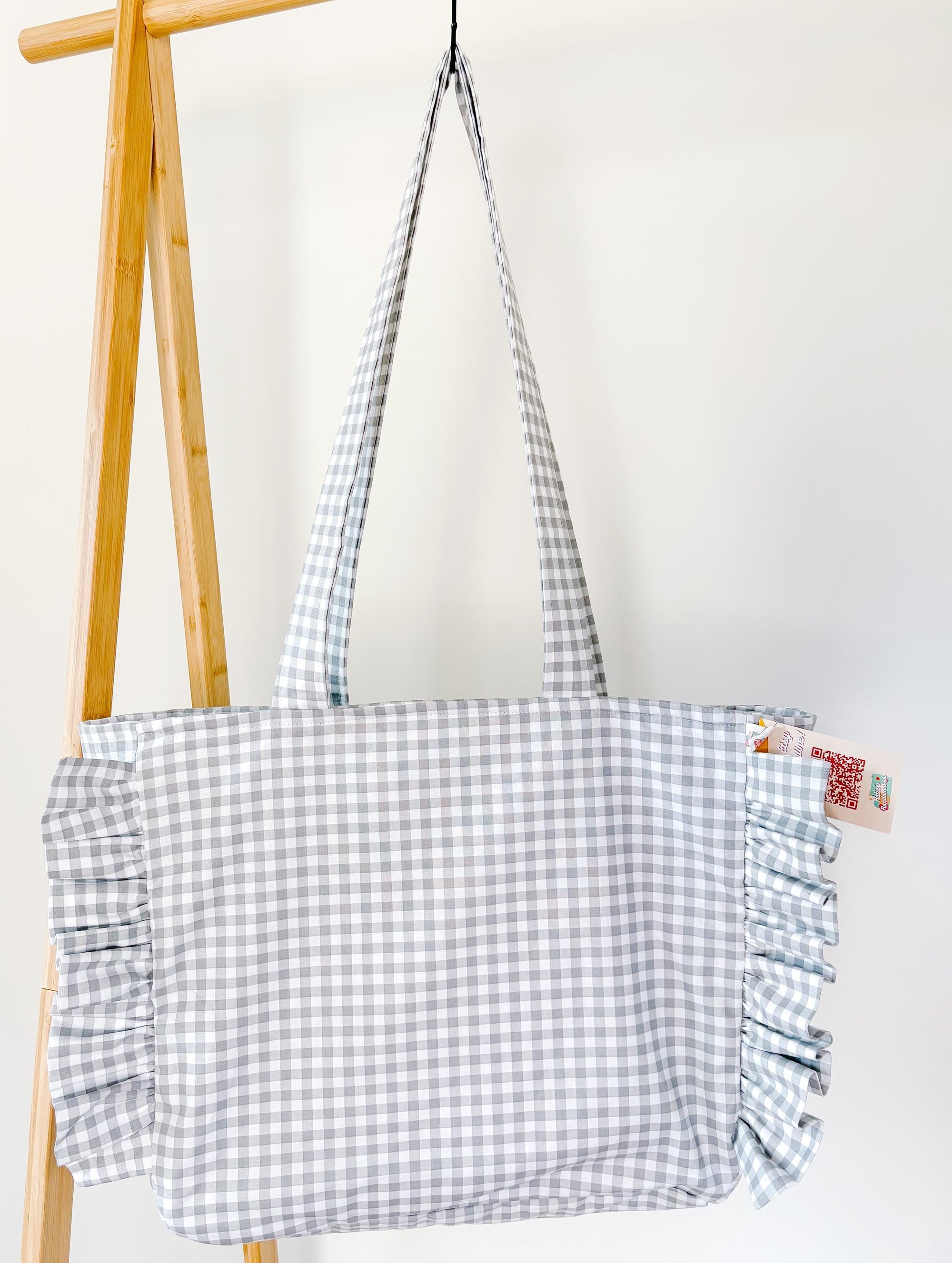 Jumbo Ruffle Weekender Bag