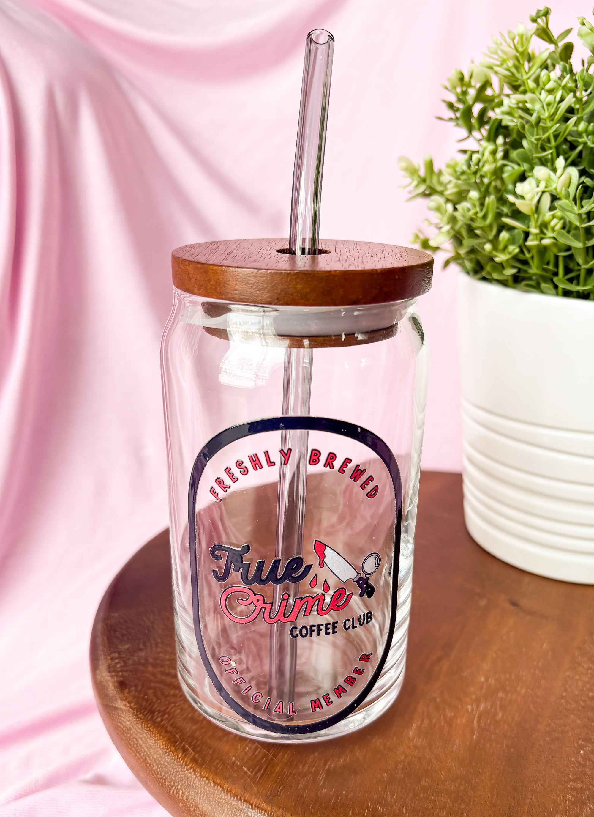 True Crime, Freshly Brewed 16oz Cup