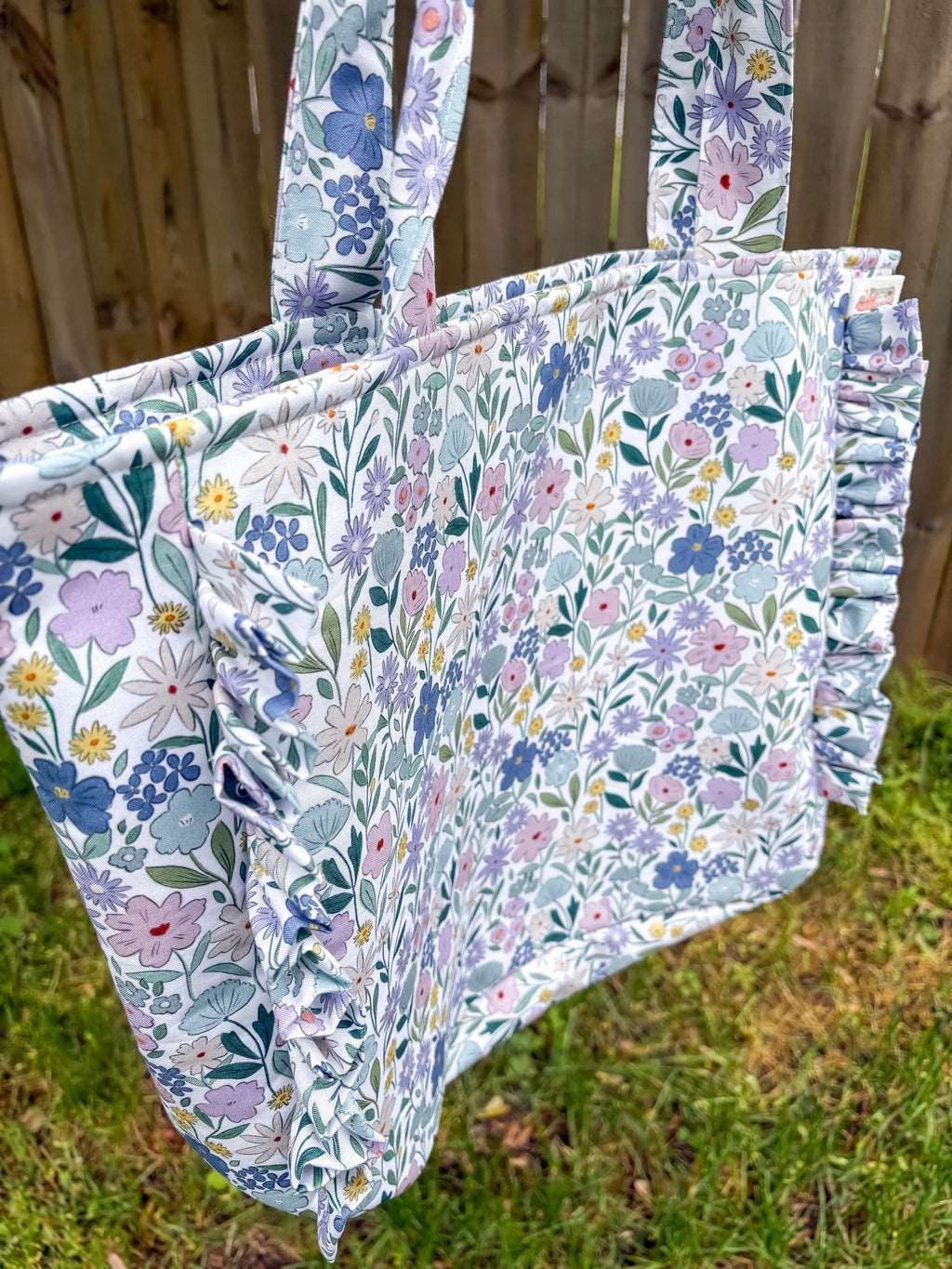 Jumbo Ruffle Weekender Bag