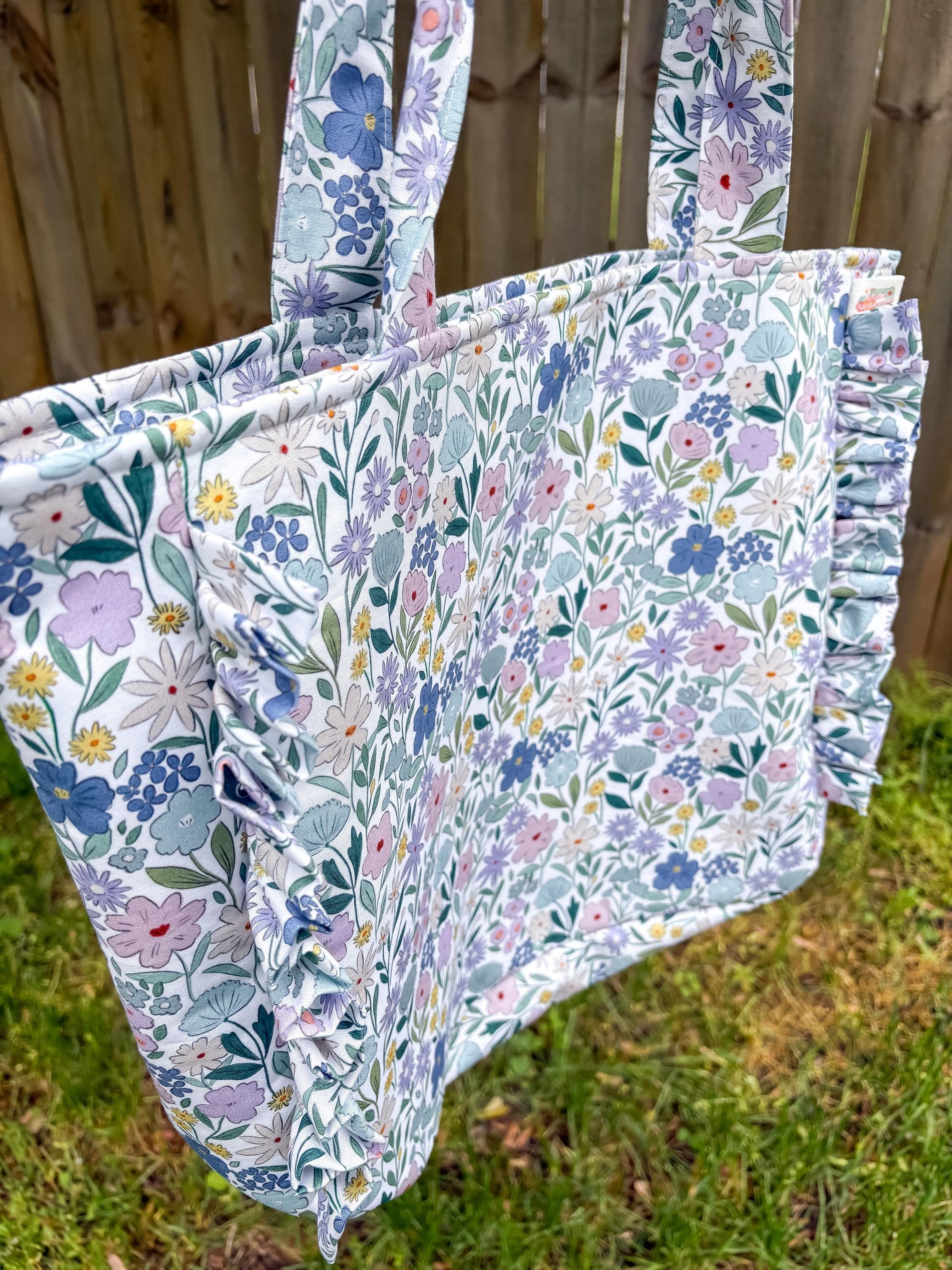 Jumbo Ruffle Weekender Bag