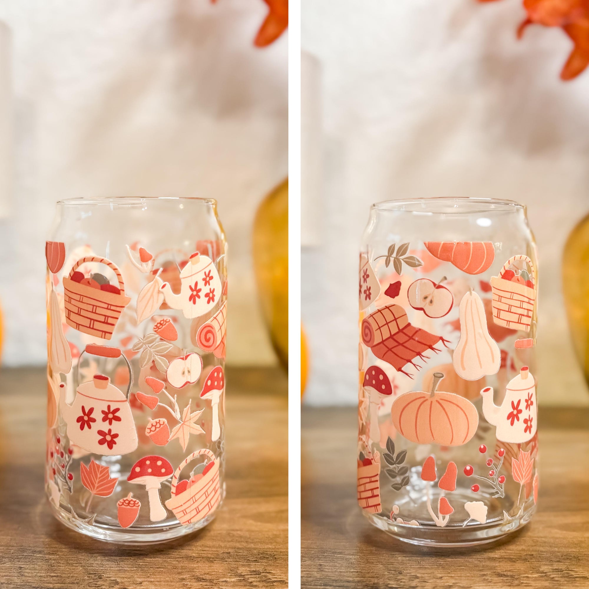 More Fall/Spooky Season 16oz Cups *Multiple Designs!!