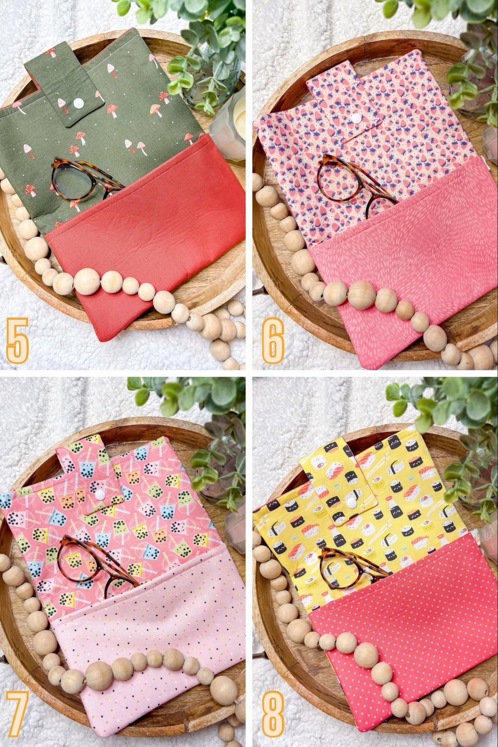 Large Booksleeve - MULTIPLE PATTERNS!