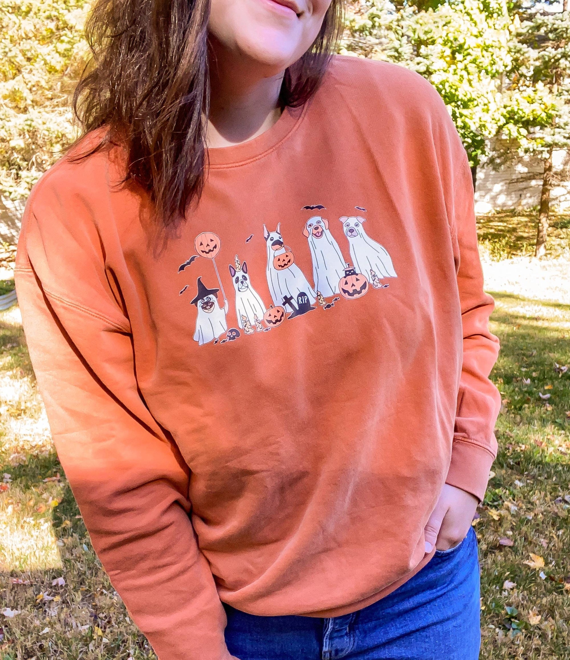 Spooky Dog Sweatshirt