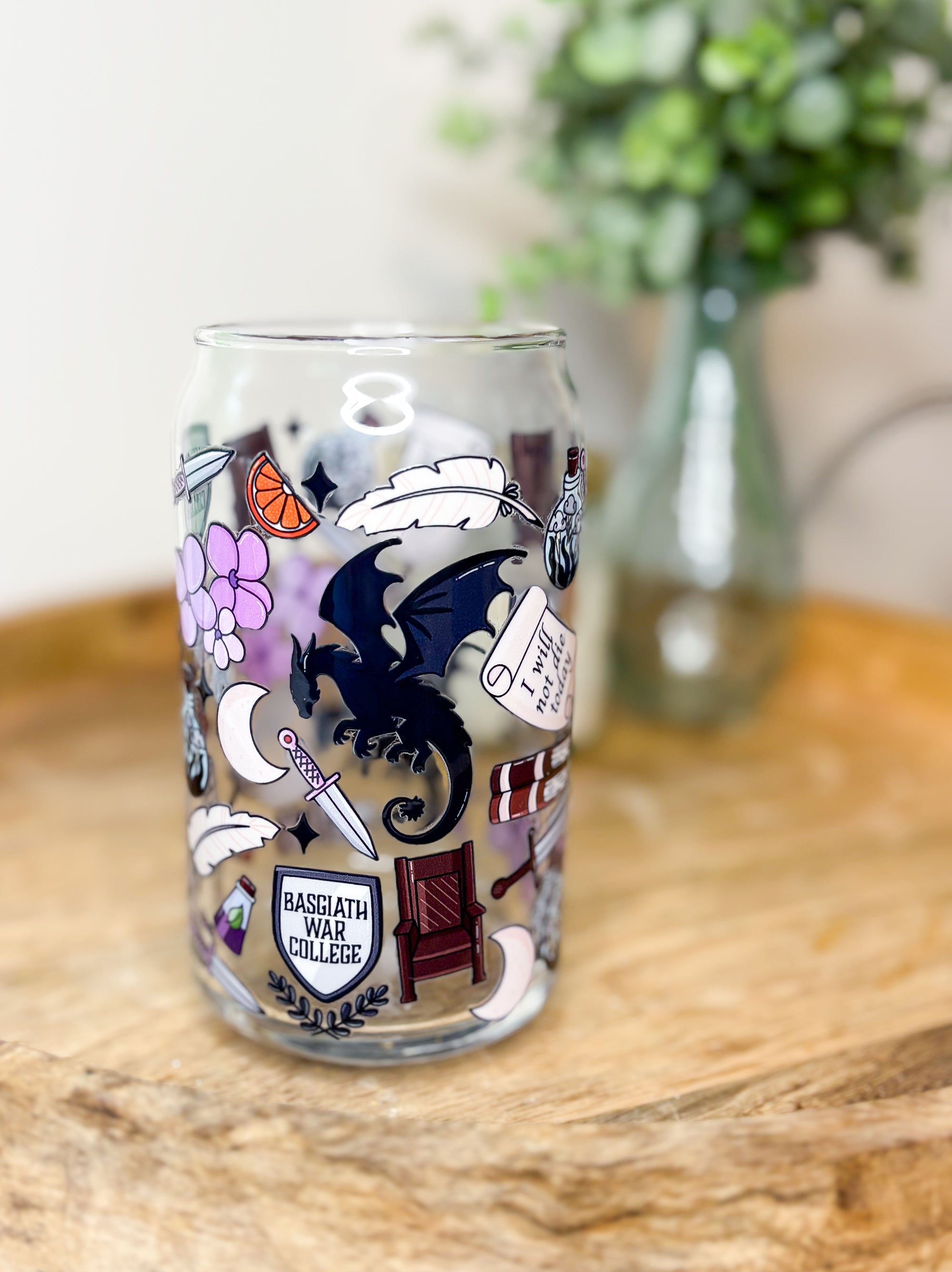 I Will Not Die Today 16oz Cup