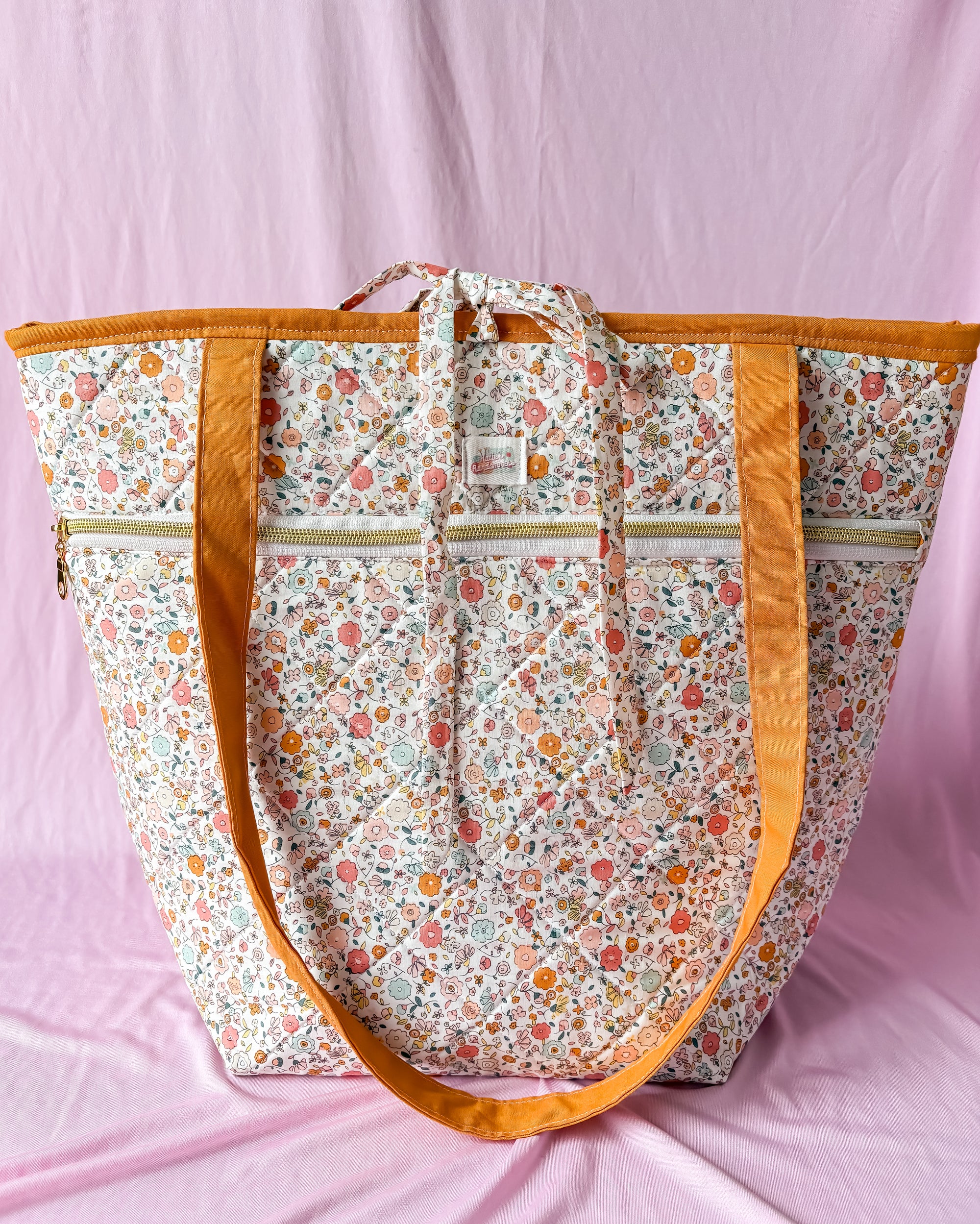 Summer Floral Tote Bag/Large Purse