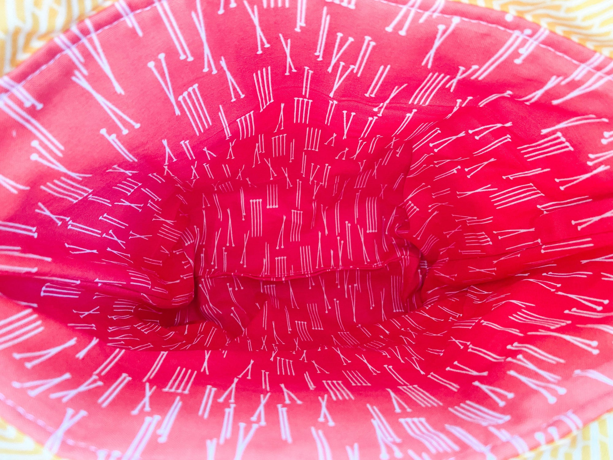 The Fiber Artist’s Drawstring Project Bag with Pocket