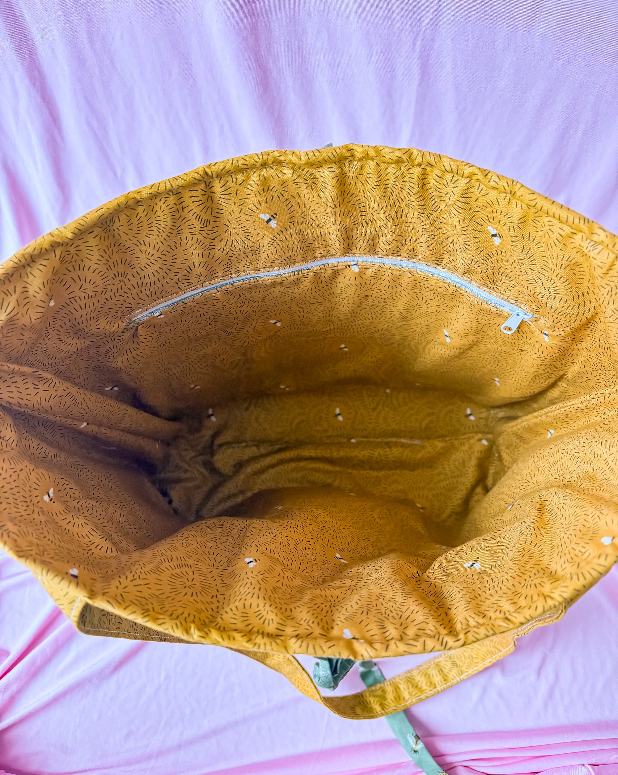 Bumblebee Tote Bag/ Large Purse