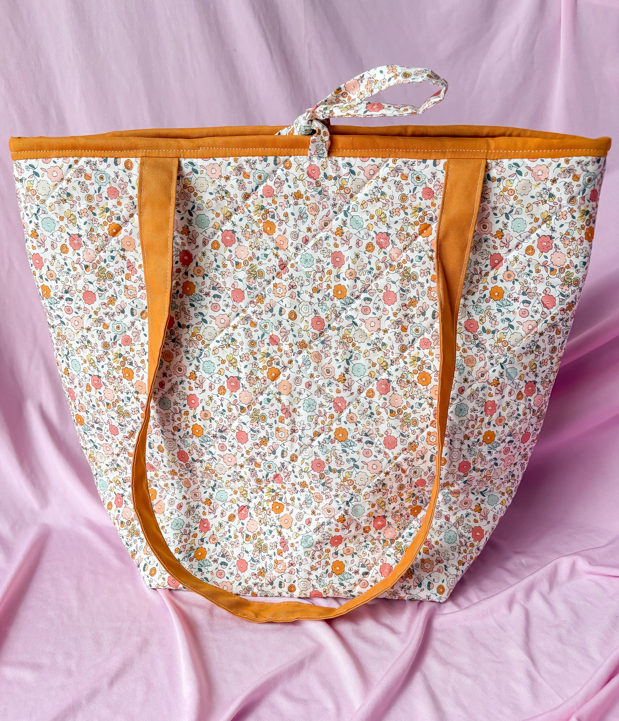 Summer Floral Tote Bag/Large Purse