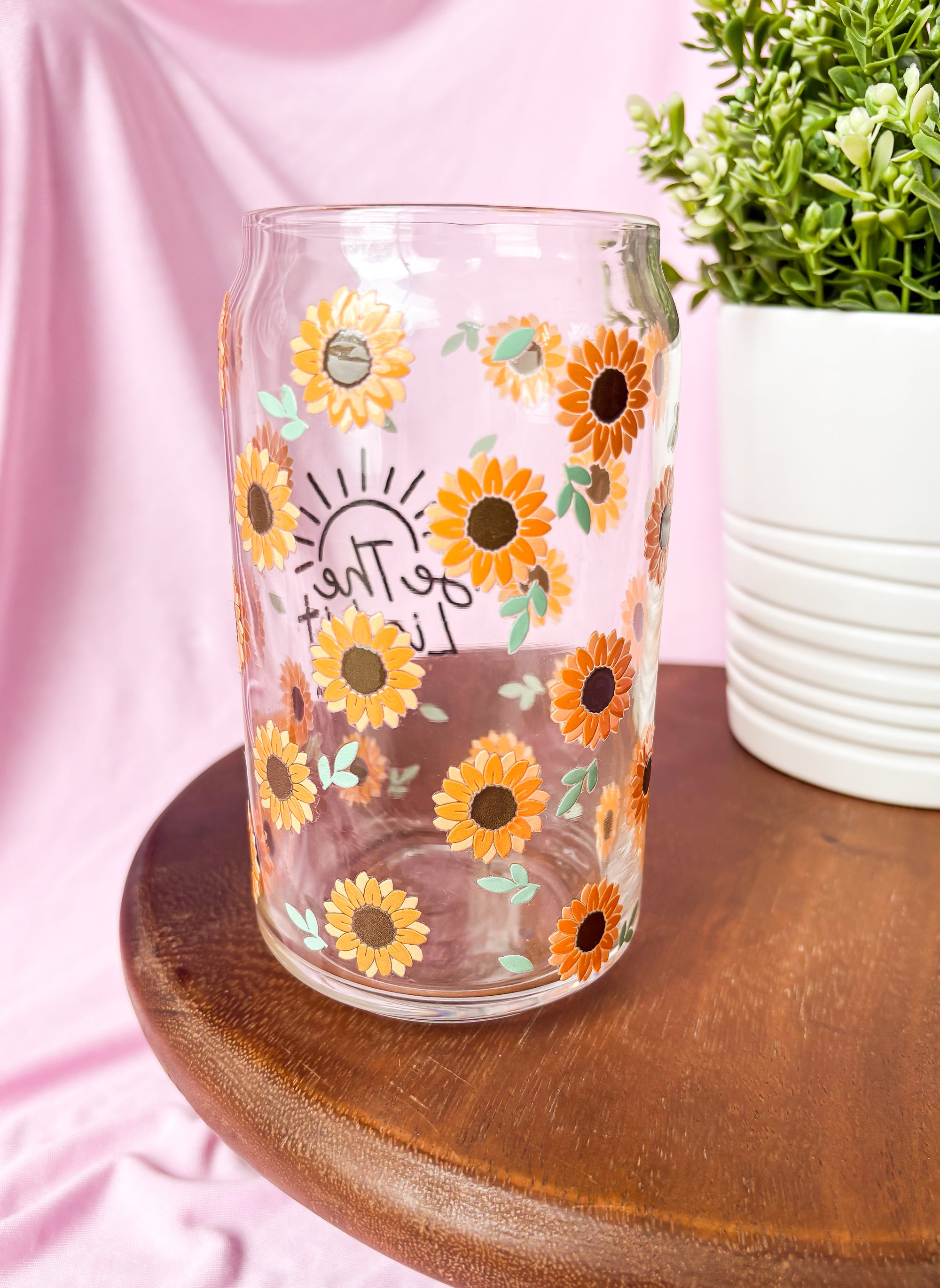 Be The Light - Sunflowers 16 oz Cup