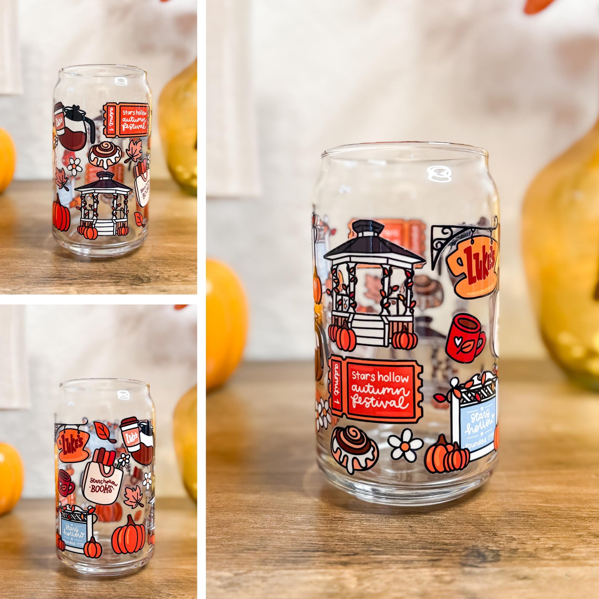 In Stars Hollow Again 16oz Cups *Multiple Designs!!