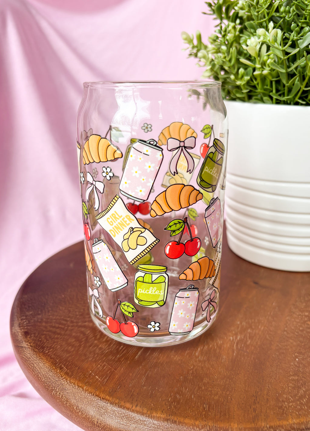 Girl Dinner 16oz Cup