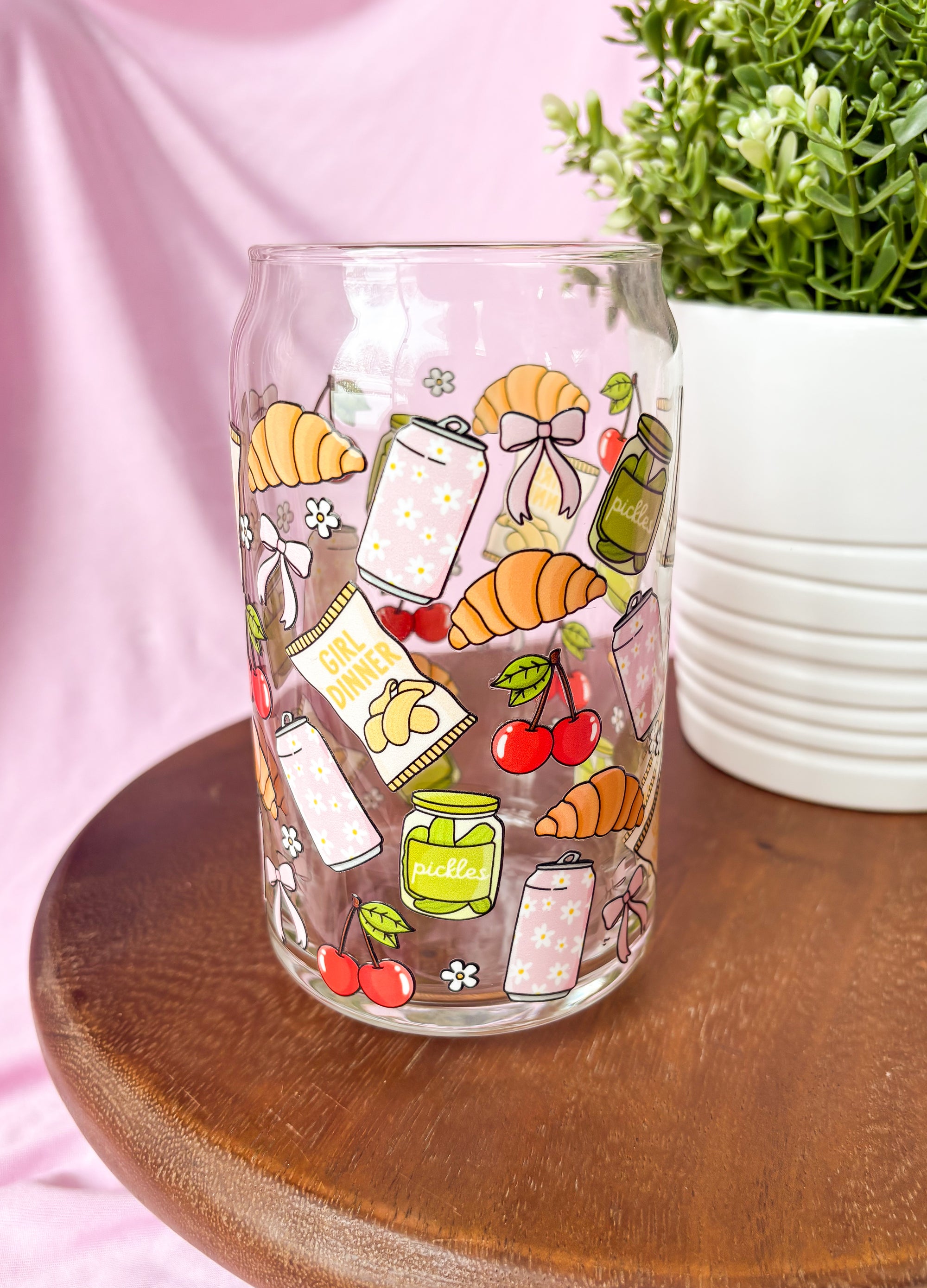 Girl Dinner 16oz Cup