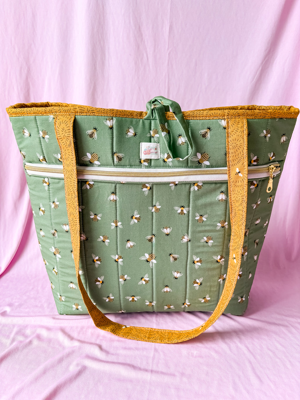 Bumblebee Tote Bag/ Large Purse