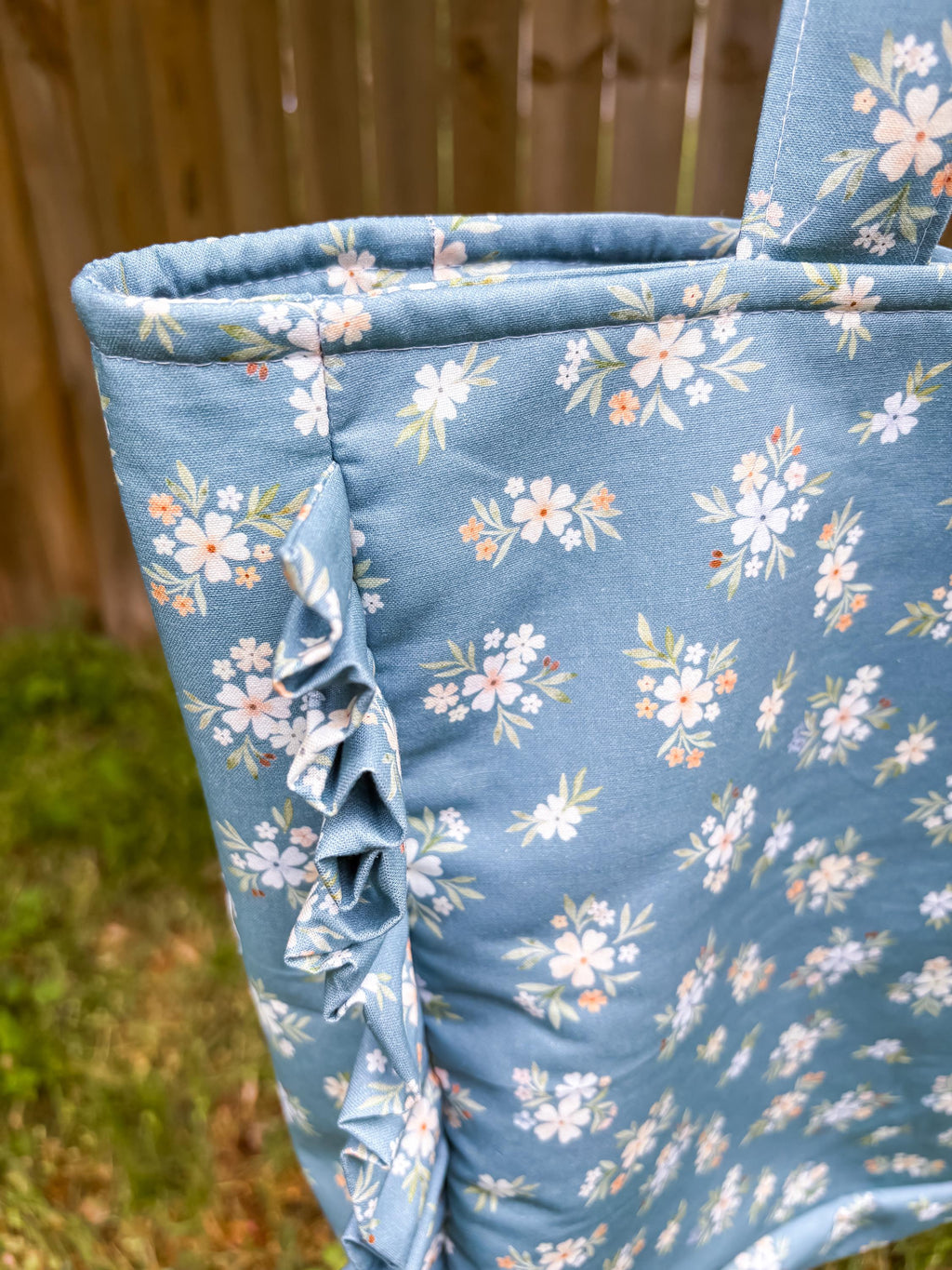 Jumbo Ruffle Weekender Bag