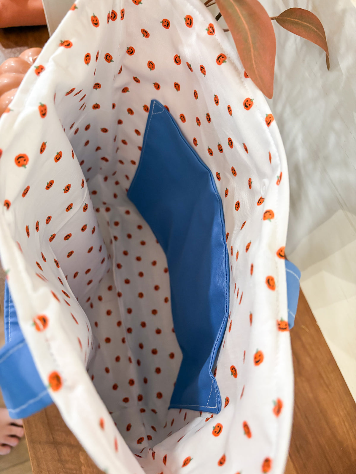 Trick Or Treat #2 Patchwork Medium Project Tote