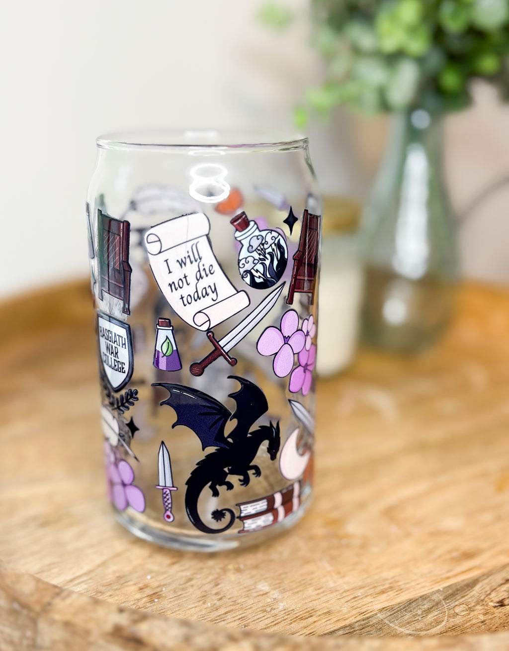 I Will Not Die Today 16oz Cup