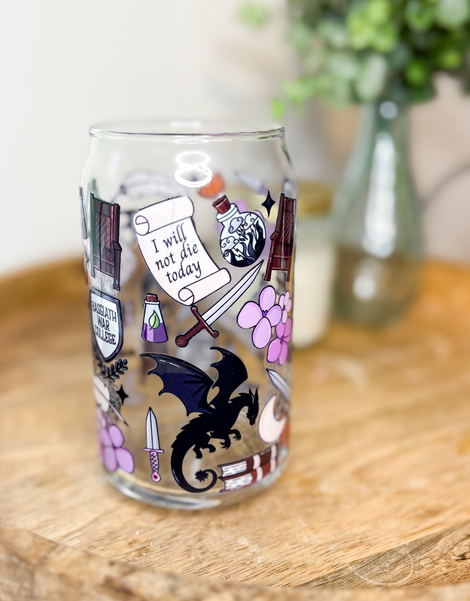 I Will Not Die Today 16oz Cup