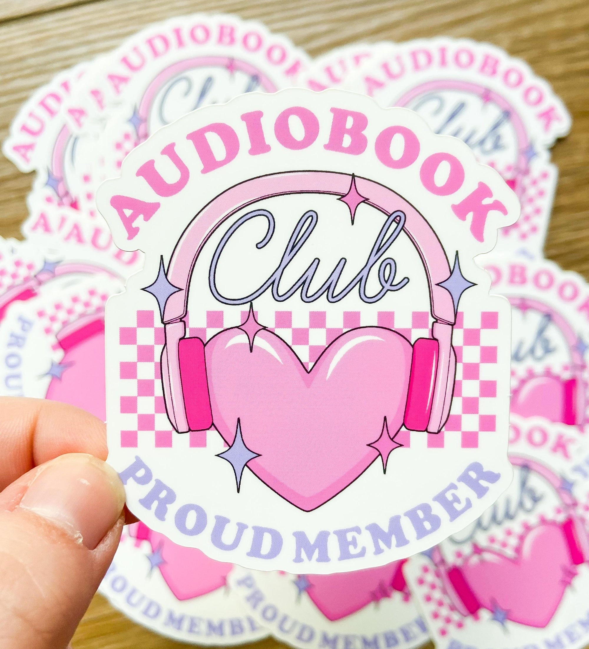 Audiobook Club Member Sticker