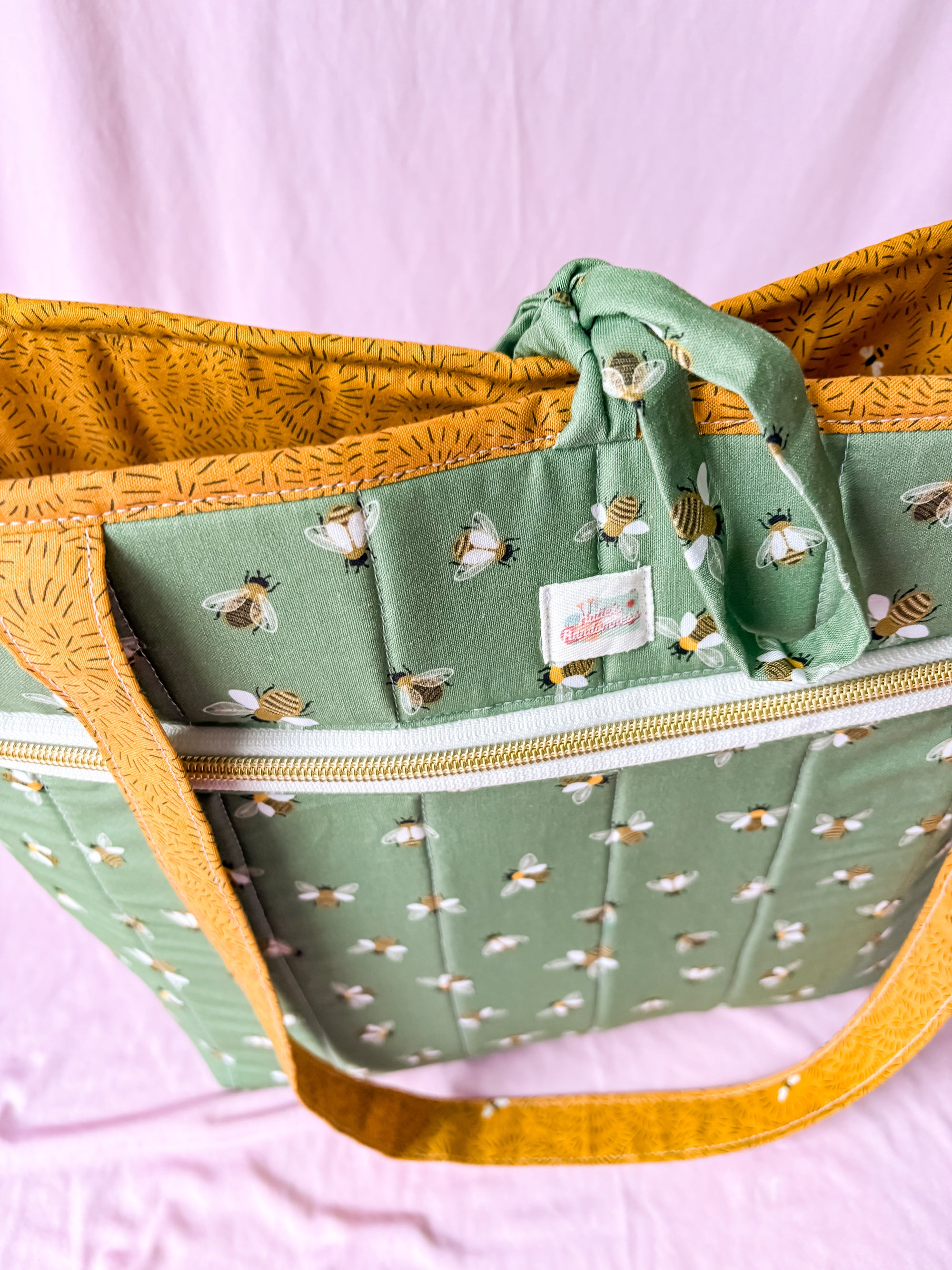 Bumblebee Tote Bag/ Large Purse