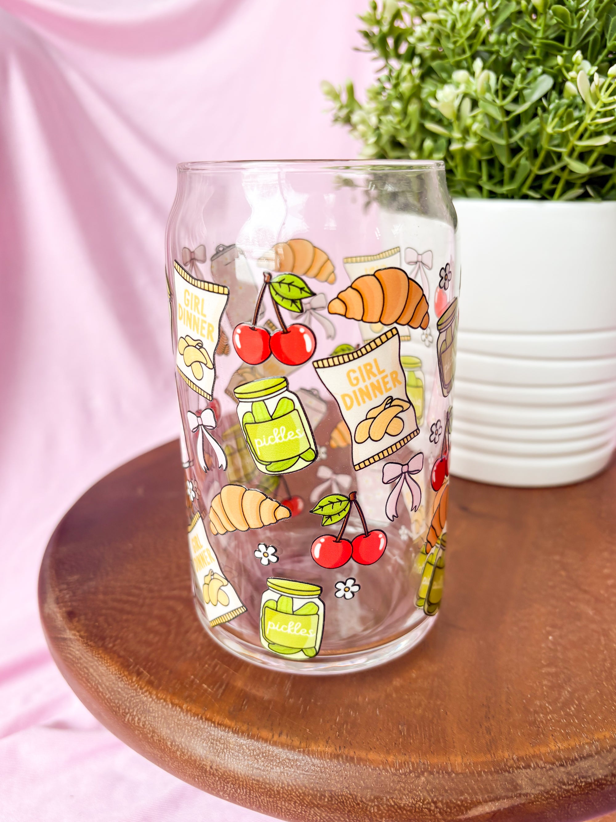 Girl Dinner 16oz Cup