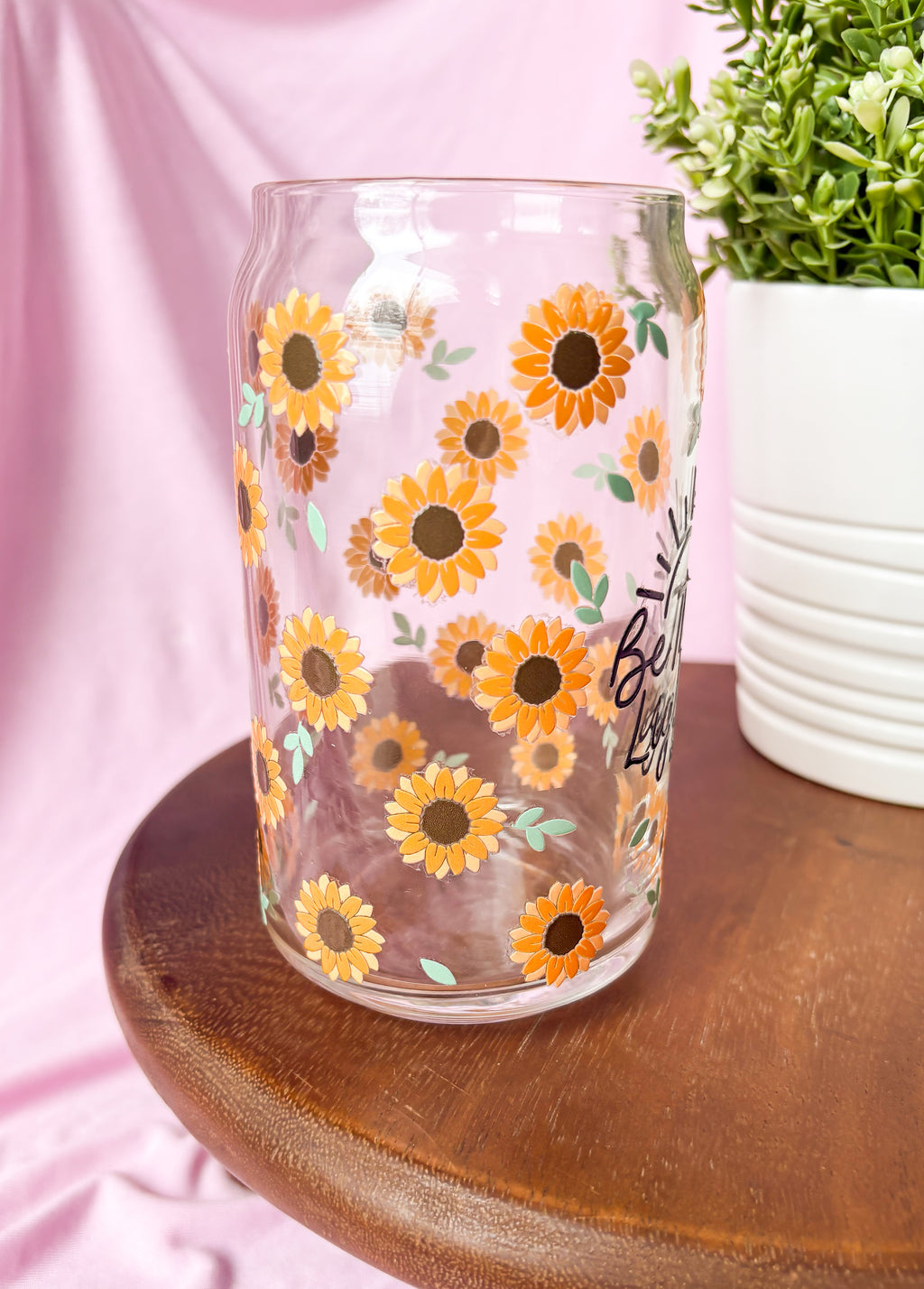 Be The Light - Sunflowers 16 oz Cup