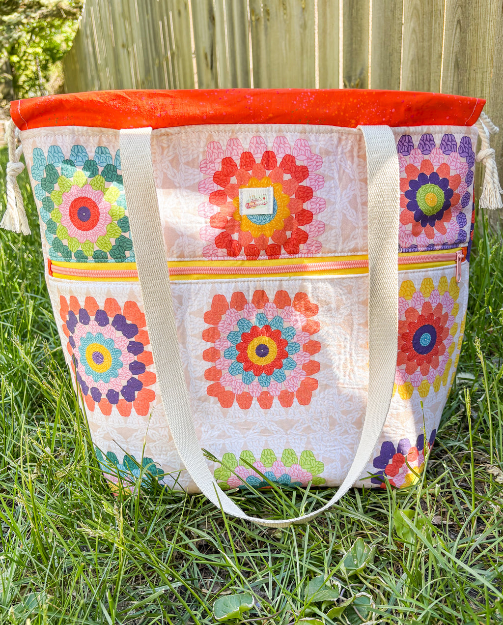 Crocheter’s Dream Sweater or Blanket OOAK Project Bag