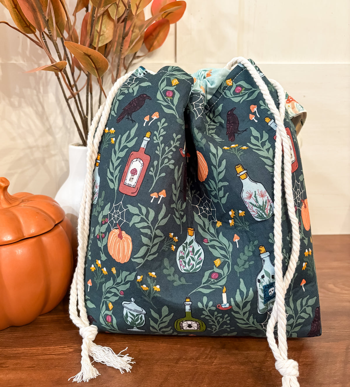The Alchemist Medium Drawstring Project Bag
