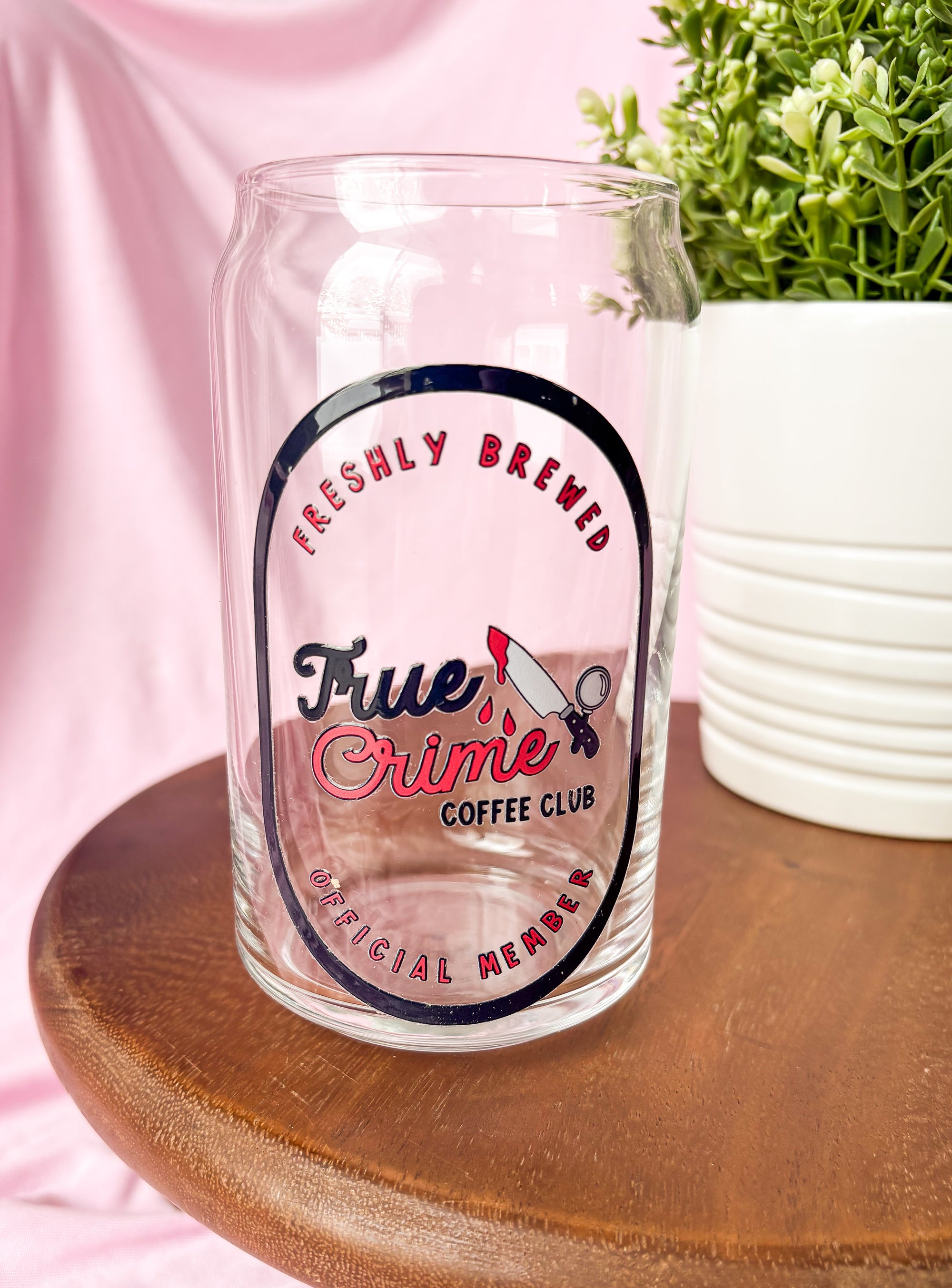 True Crime, Freshly Brewed 16oz Cup