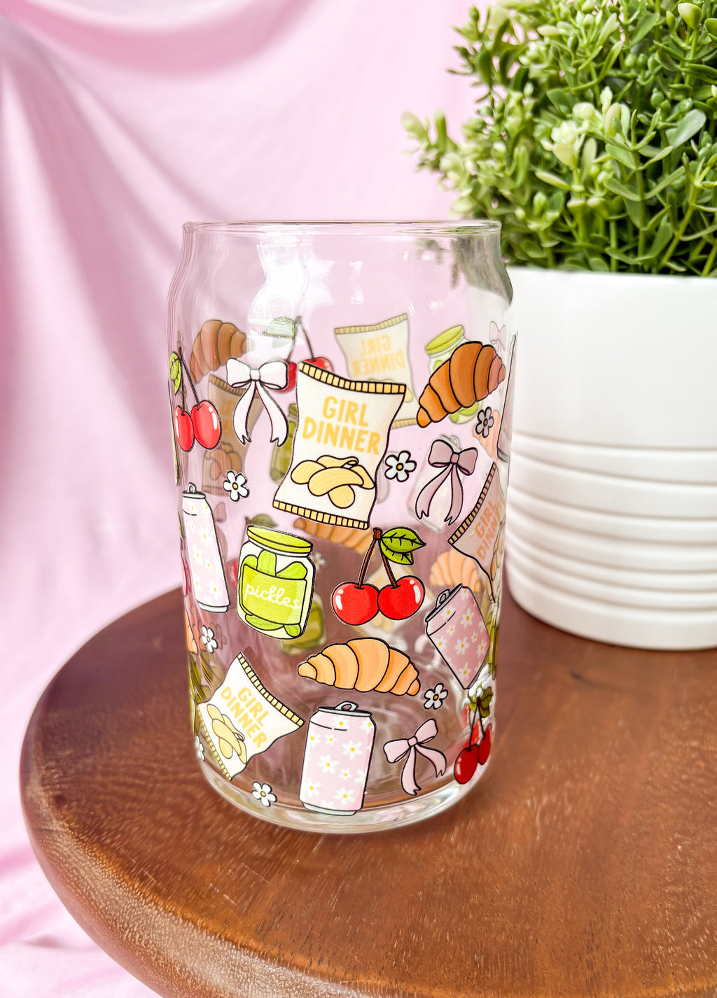 Girl Dinner 16oz Cup