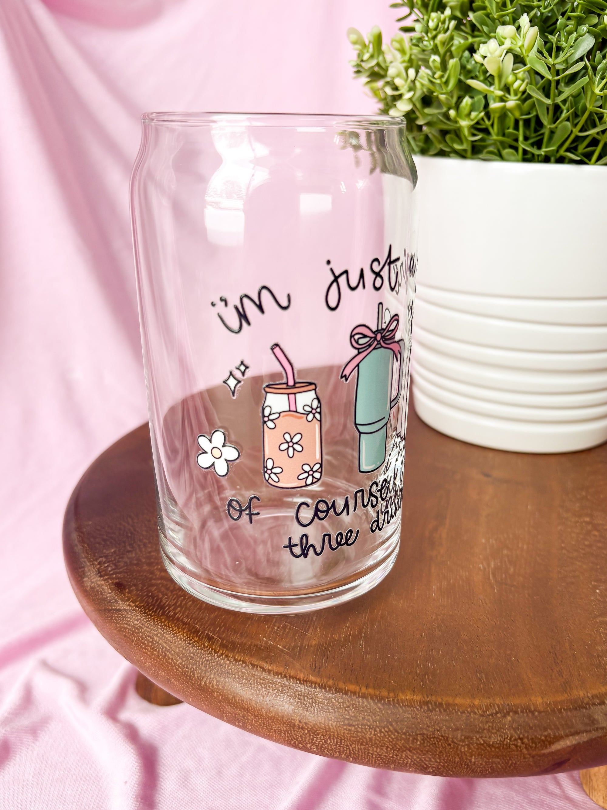 I’m Just a Girl - Diet Coke 16oz Cup