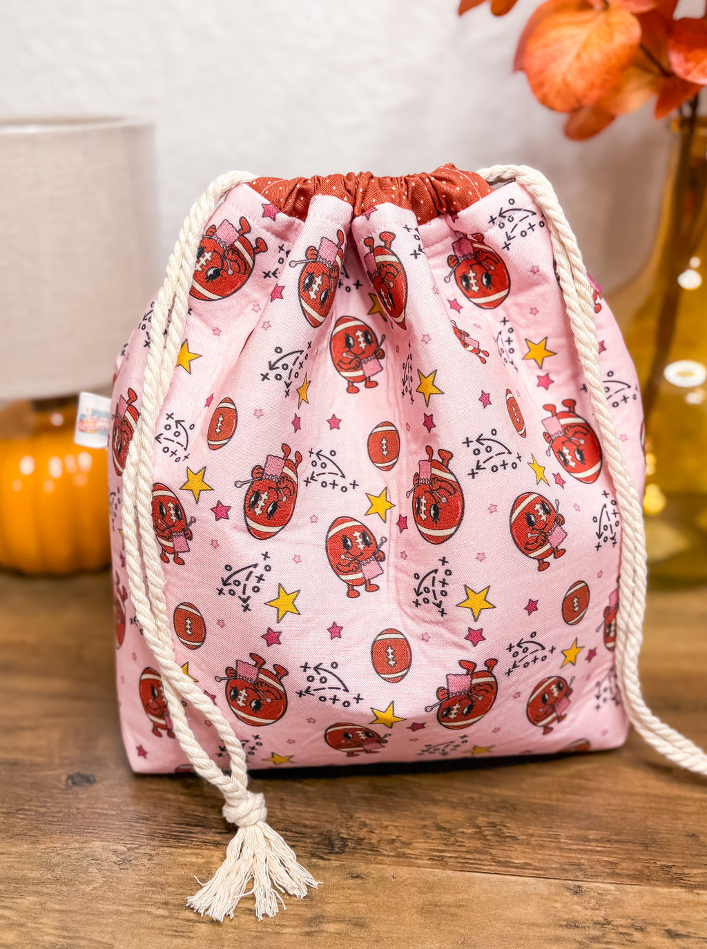 PREORDER* Pig Skin Party *Official* Drawstring Project Bag with Pocket