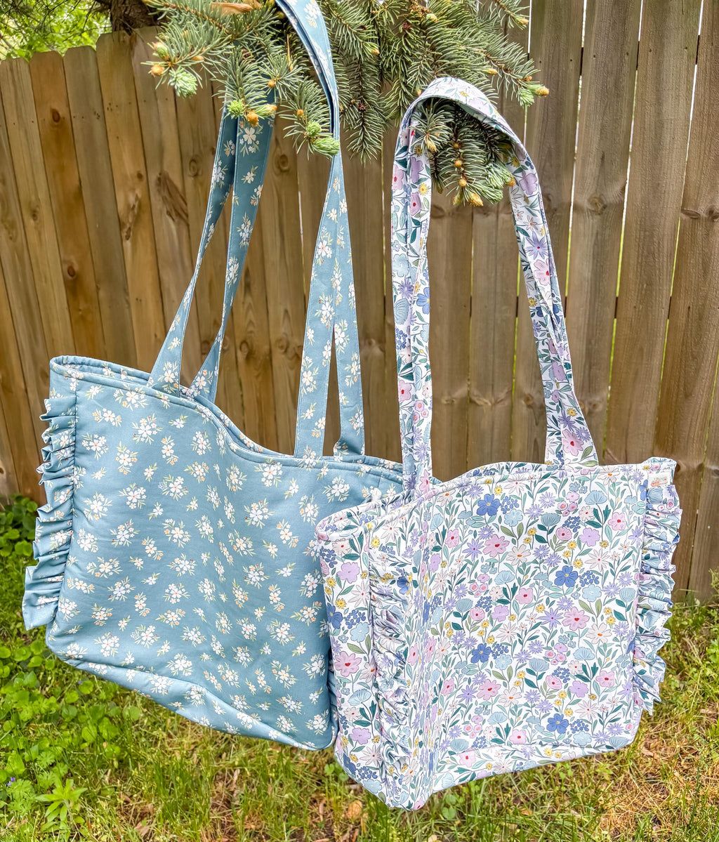 Jumbo Ruffle Weekender Bag